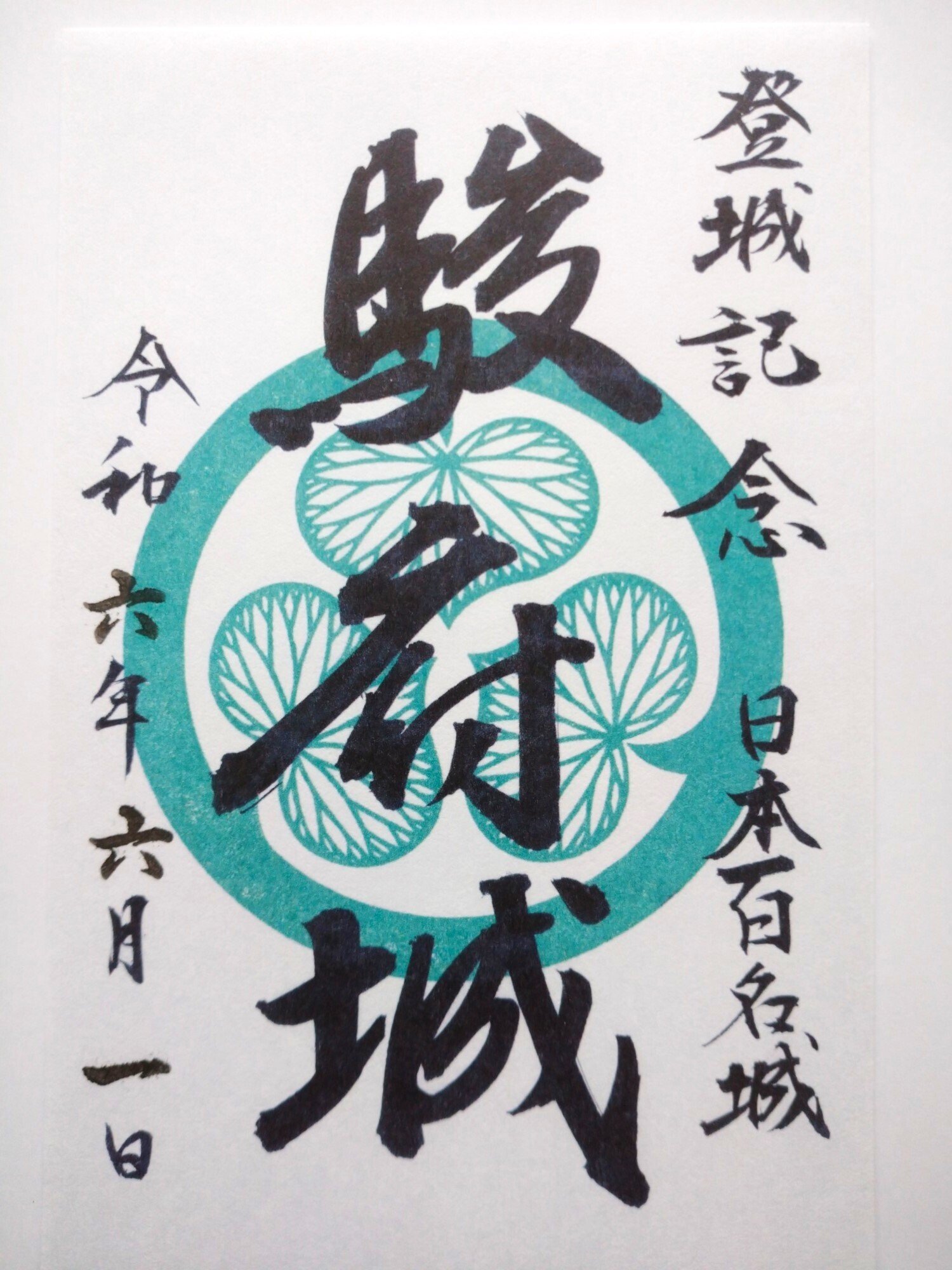 水彩画と御城印で巡る 日本の名城 28 最後に天下を掌握した武将 ― 徳川