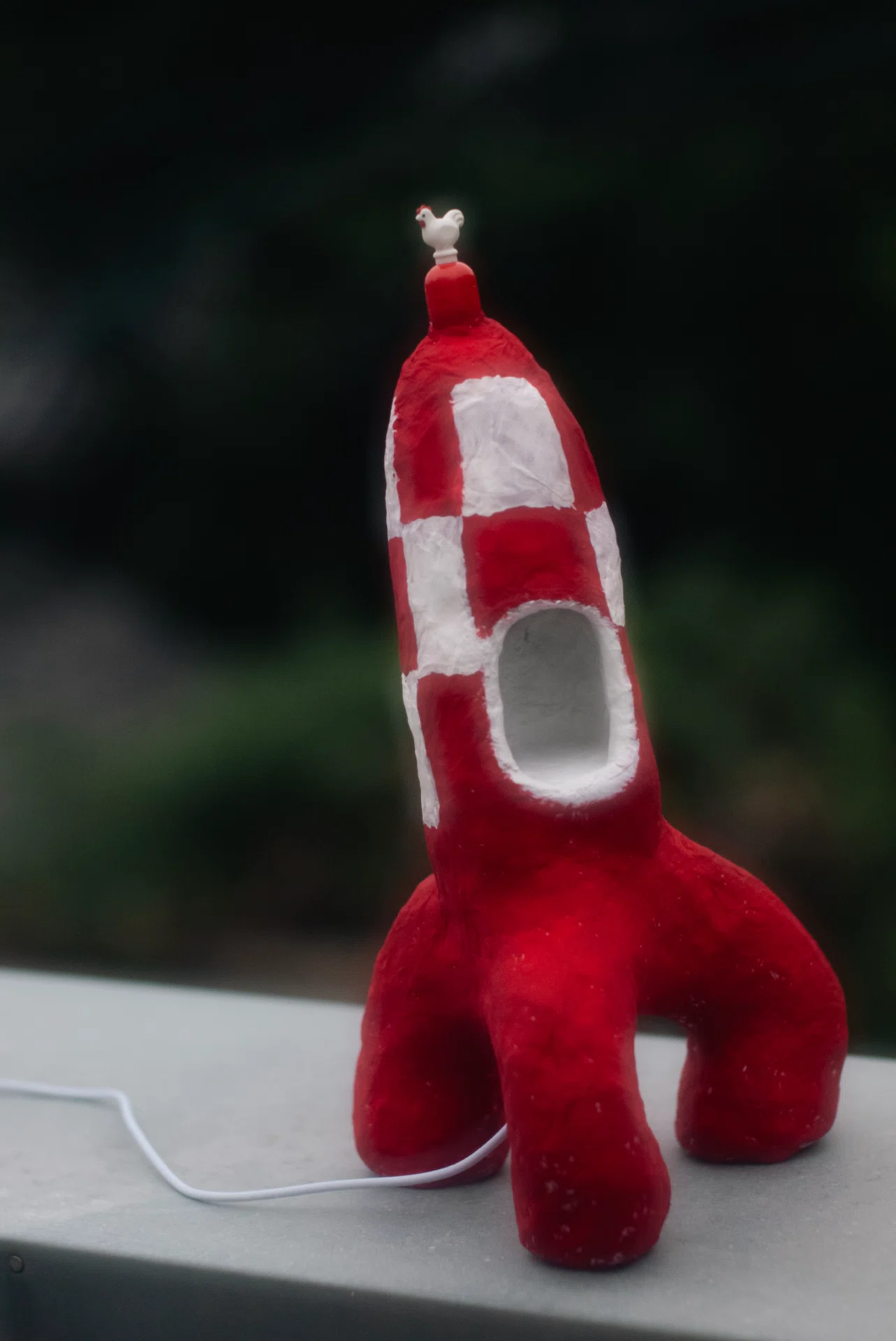 月ロケットの張子DIY｜kuno_yasuhiro