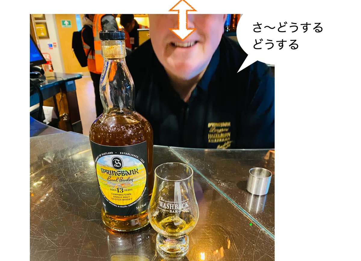 SPRINGBANK 9年 シングルモルトスコッチウイスキー 空き瓶　未洗浄 SPRINGBANK 9年 シングルモルトスコッチウイスキー 空き瓶 未洗浄