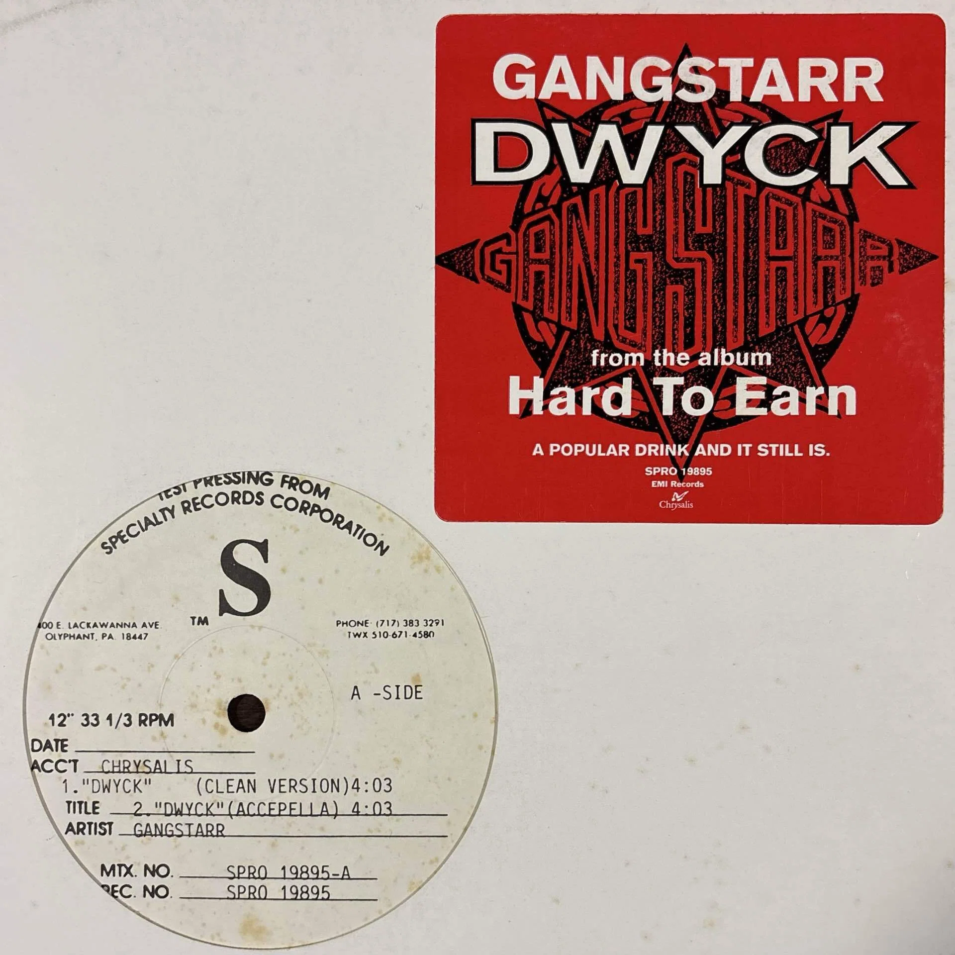 Gang Starr / Hard to Earn, Group Home / Livin' Proof｜HIP HOP