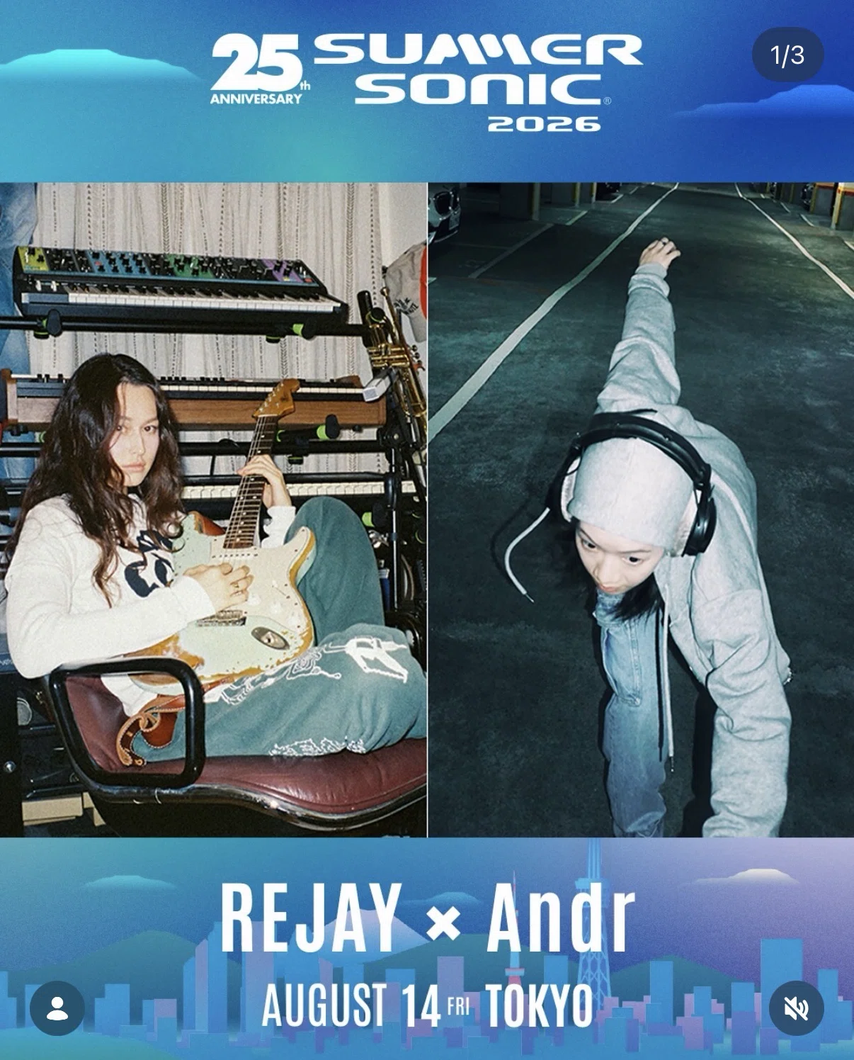 Andr、REJAYとの新曲「Hangover」をリリース。5月の日本公演、そして