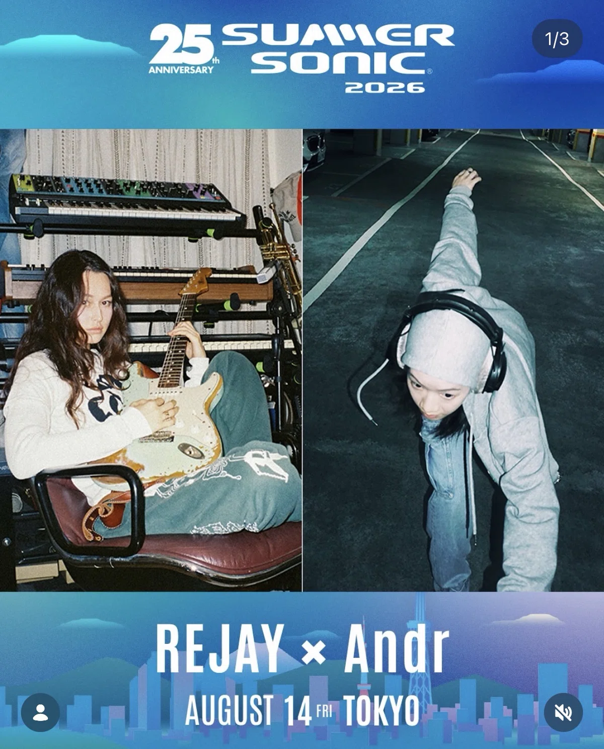Andr、REJAYとの新曲「Hangover」をリリース。5月の日本公演、そして