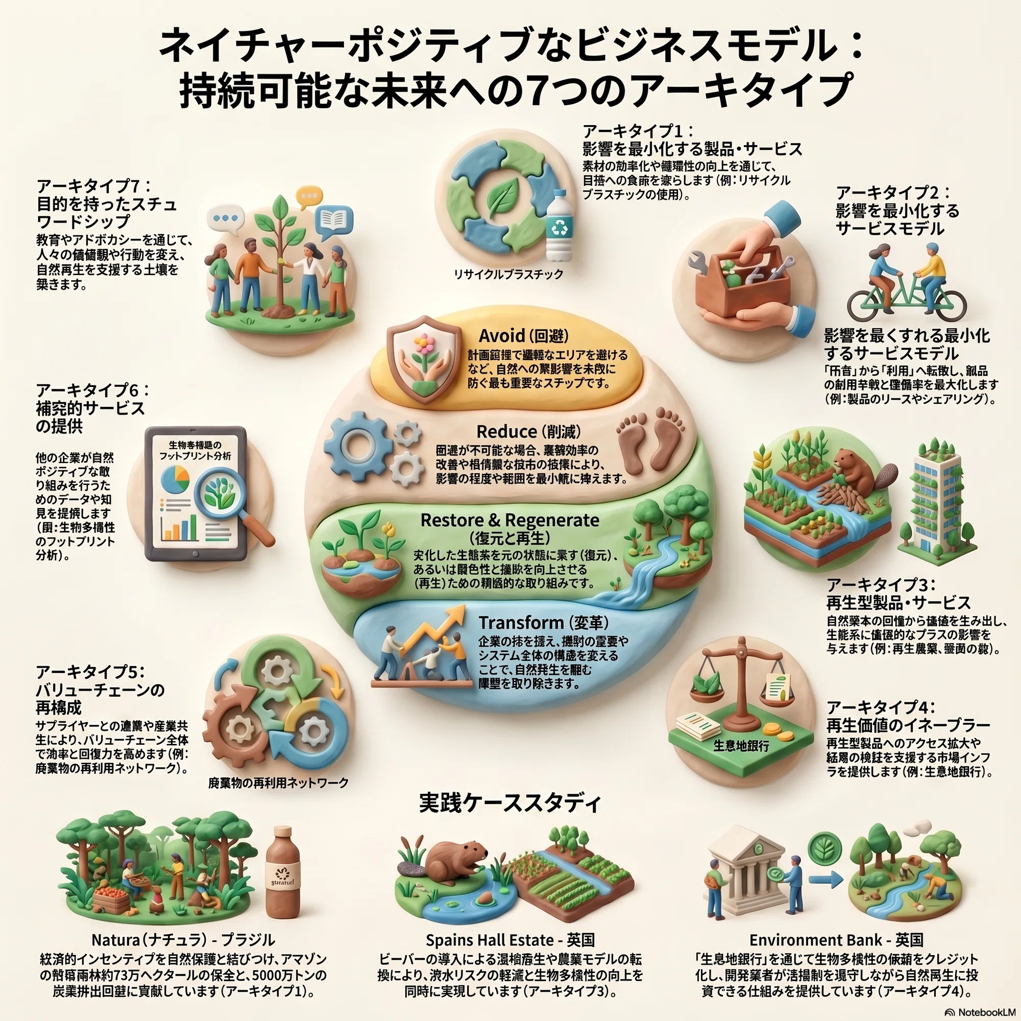 商業発展史論 ネイチャーポジティブの7つのビジネスモデル（ケンブリッジ大学CISL