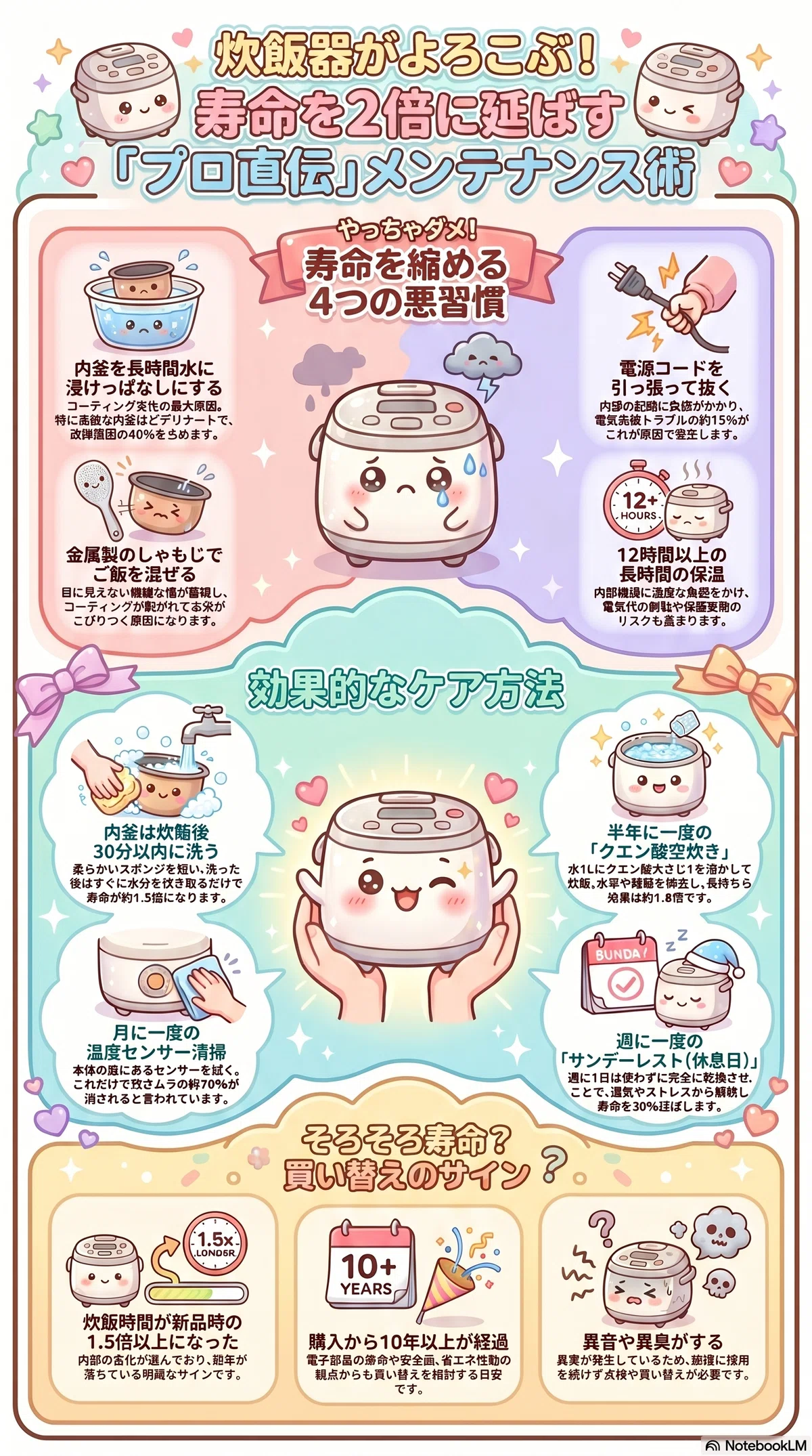 保存版】マイコン炊飯器の寿命を2倍延ばす！プロ直伝のメンテナンス術 