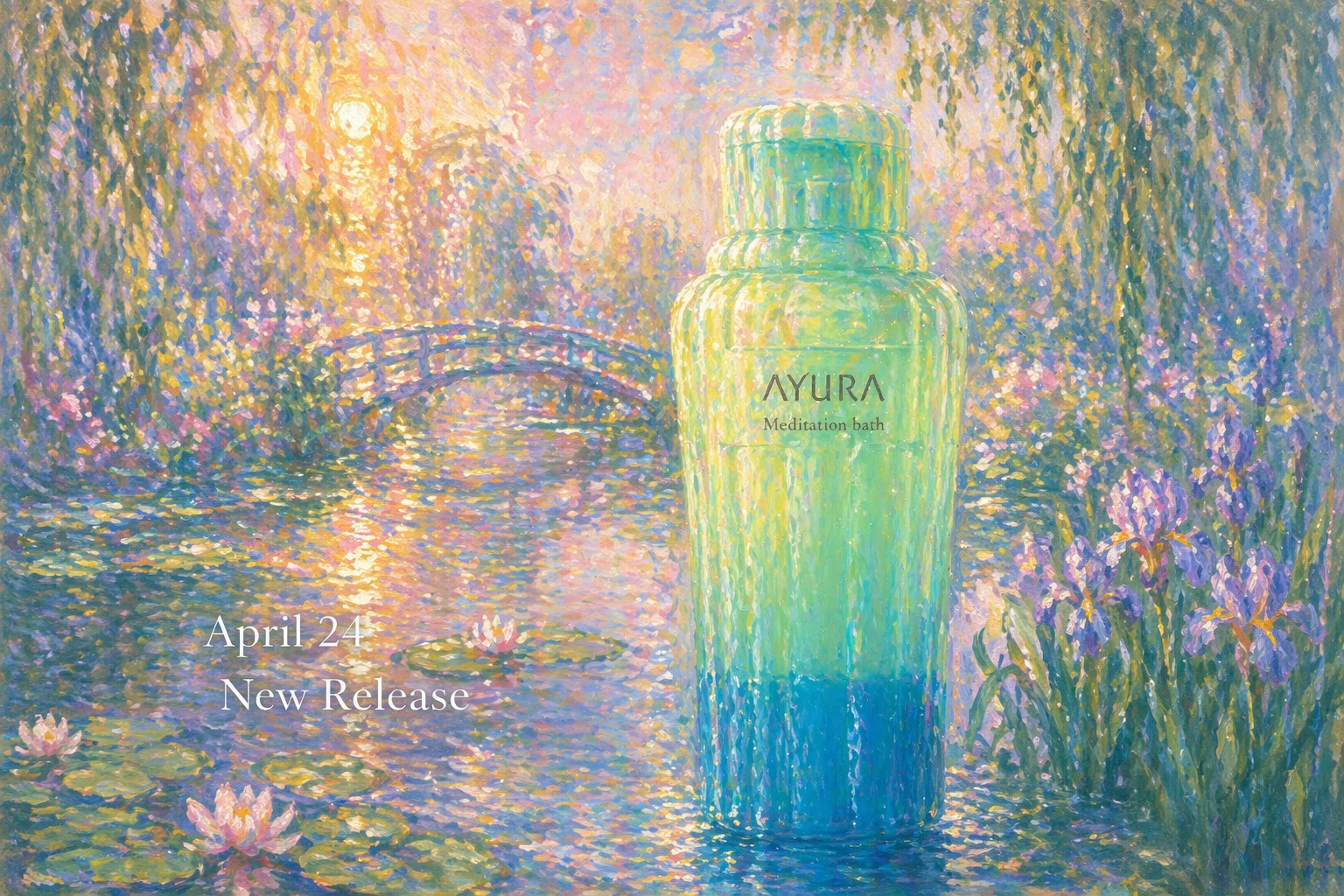 A special limited-edition summer bath soak wrapped in the cool