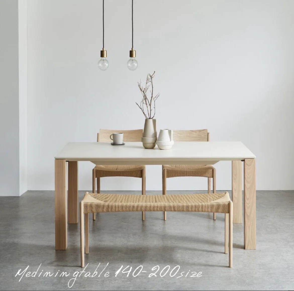 河口家具製作所 ME ラウンドテーブル ベージュ 120cm 我が家の