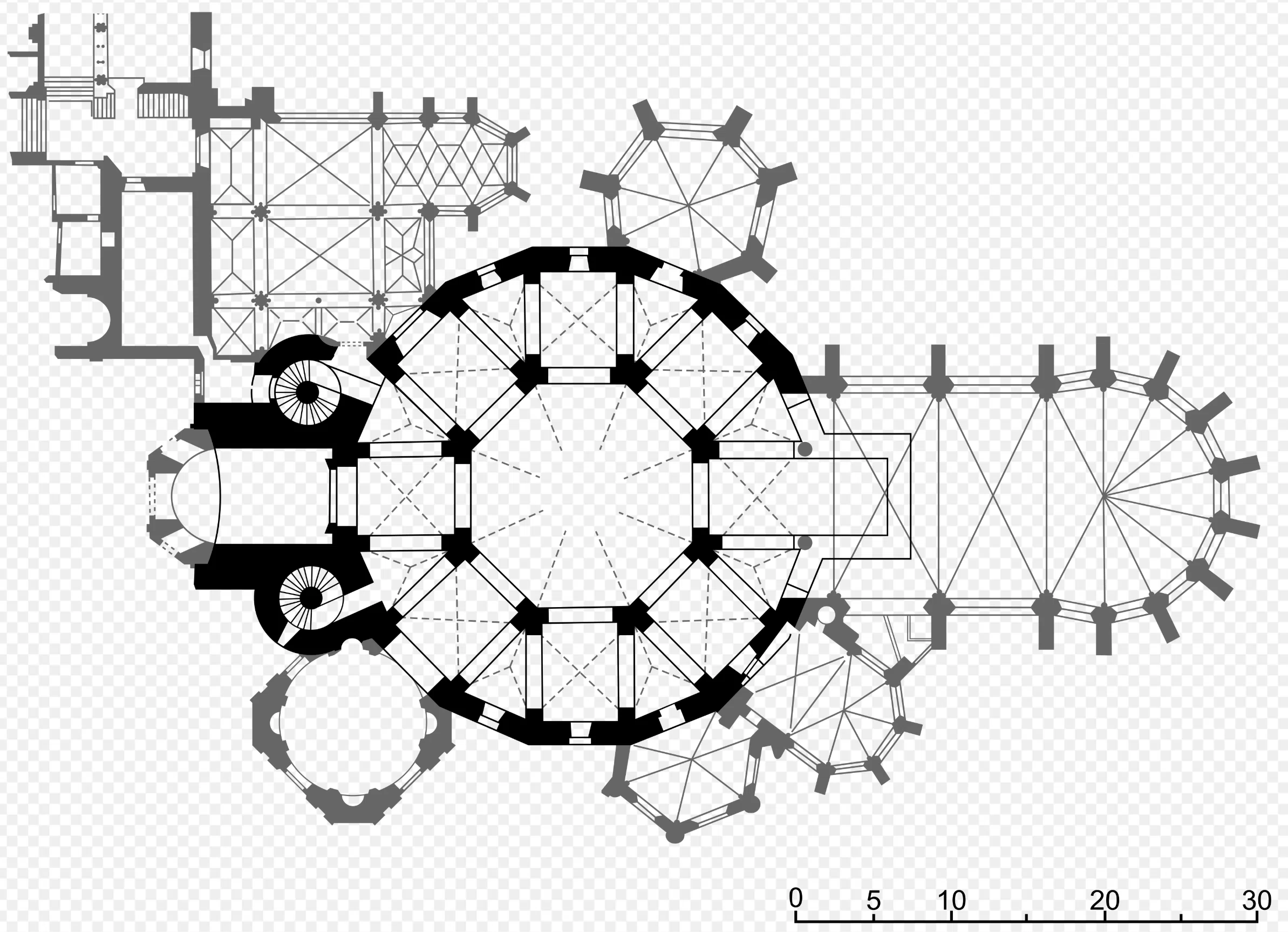 二重構造による闇の中に光る金～サン・ヴィターレ聖堂 ビザンティン526