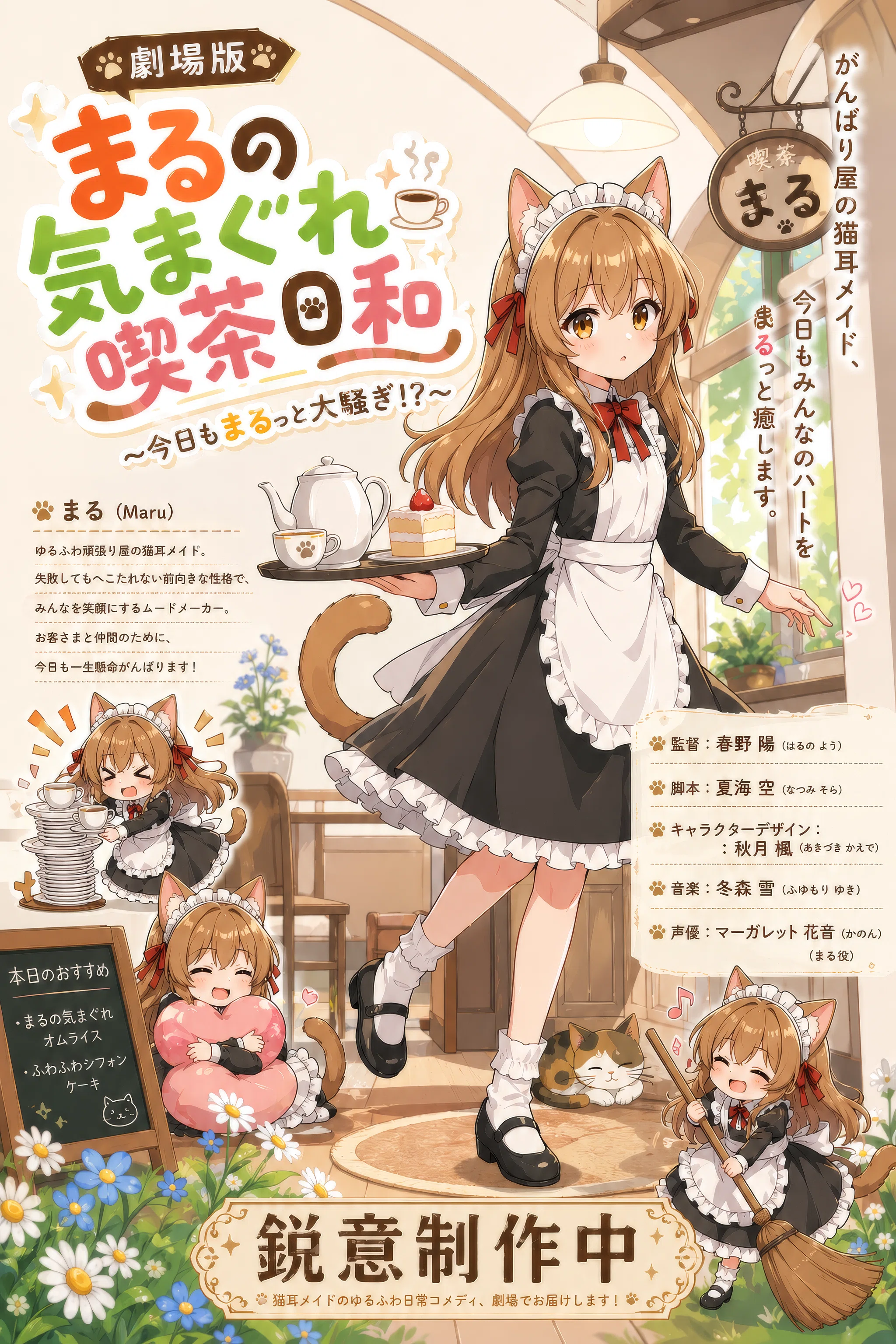 アニメ映画ポスターのプロンプト✨️｜めいのは✨️AIといっしょに創る