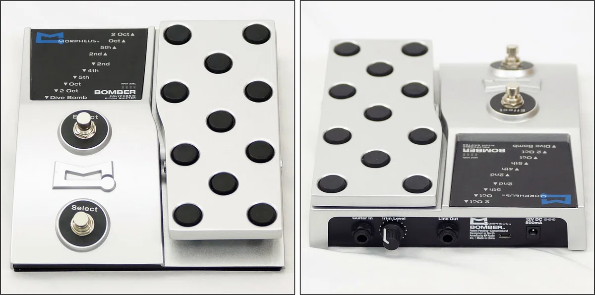 Bomber Pedal ポリフォニックピッチシフター 特選中古品！Morpheusによる強烈なピッチエフェクト「BOMBER BP1」が
