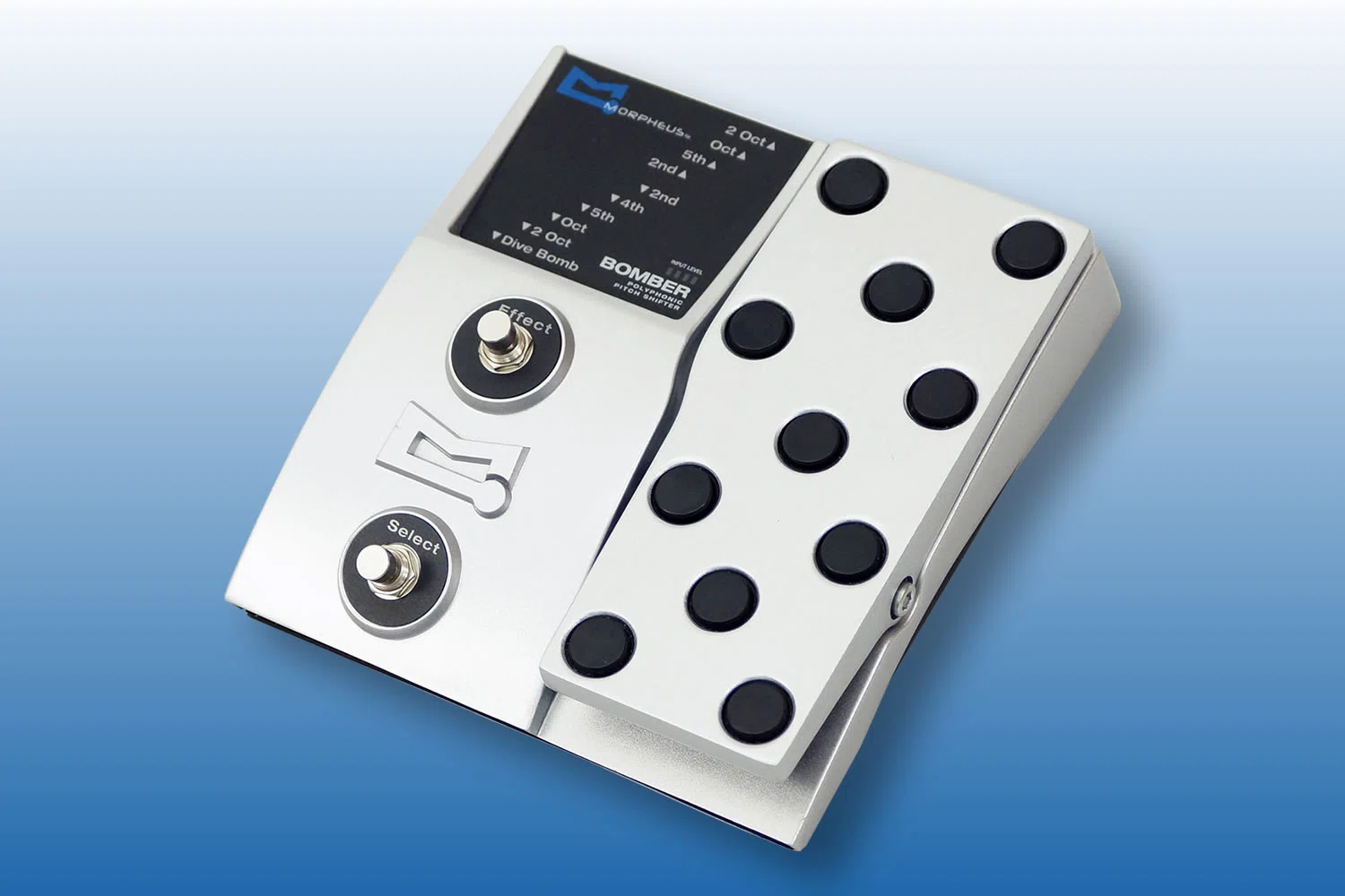 Bomber Pedal ポリフォニックピッチシフター 特選中古品！Morpheusによる強烈なピッチエフェクト「BOMBER BP1」が