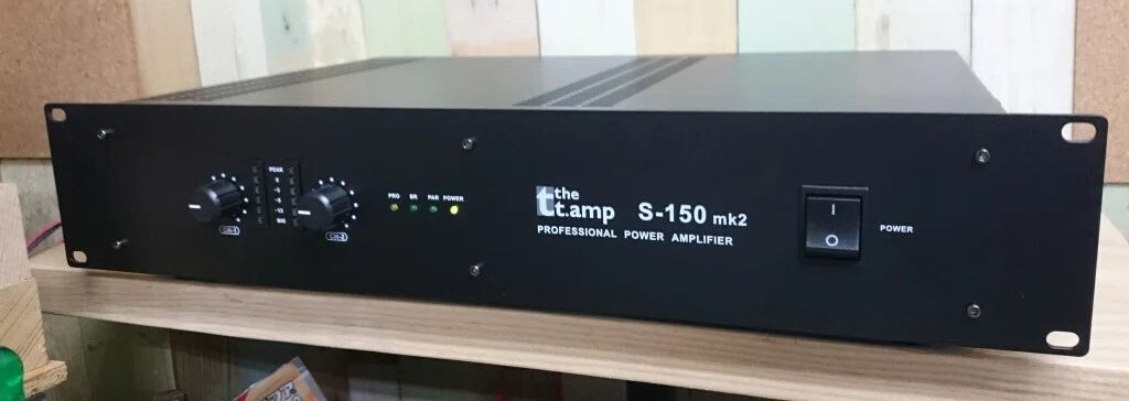 thomann S-150mk2 使用頻度少ない Thomann パワーアンプ S-150mk2 ー
