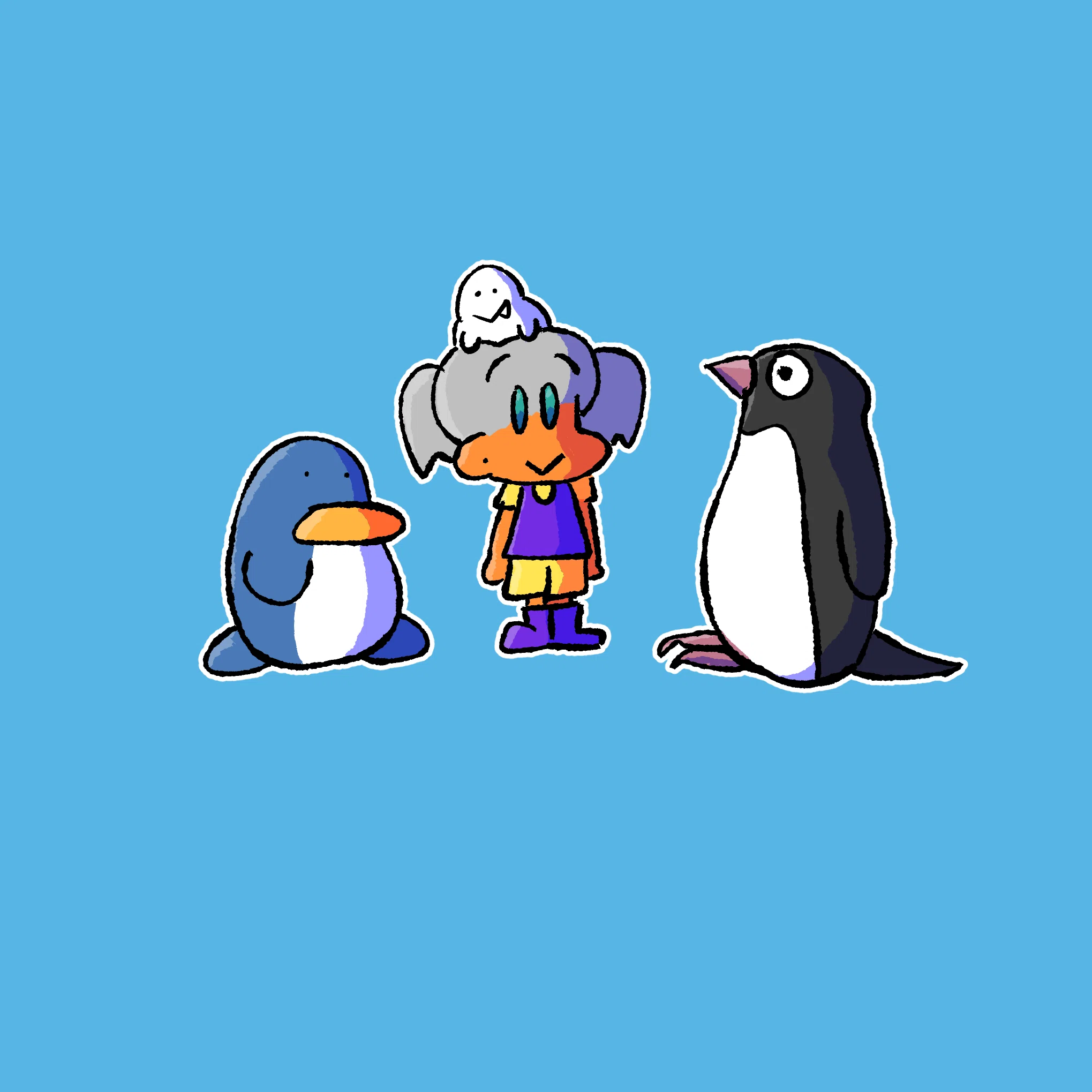 世界ペンギンの日｜ヲシダ