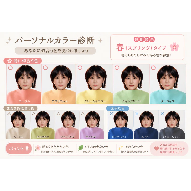 私に似合う色、見つけた♪｜ひだまりの白猫