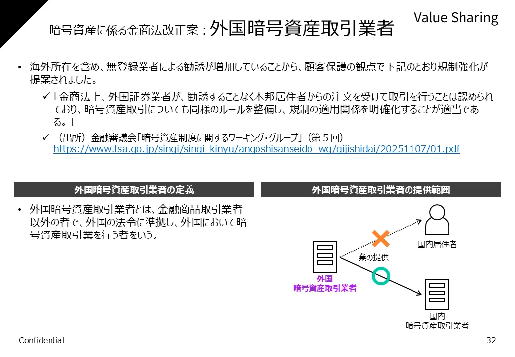 暗号資産に係る金商法改正案を図解で整理する（第2回）｜Value Sharing