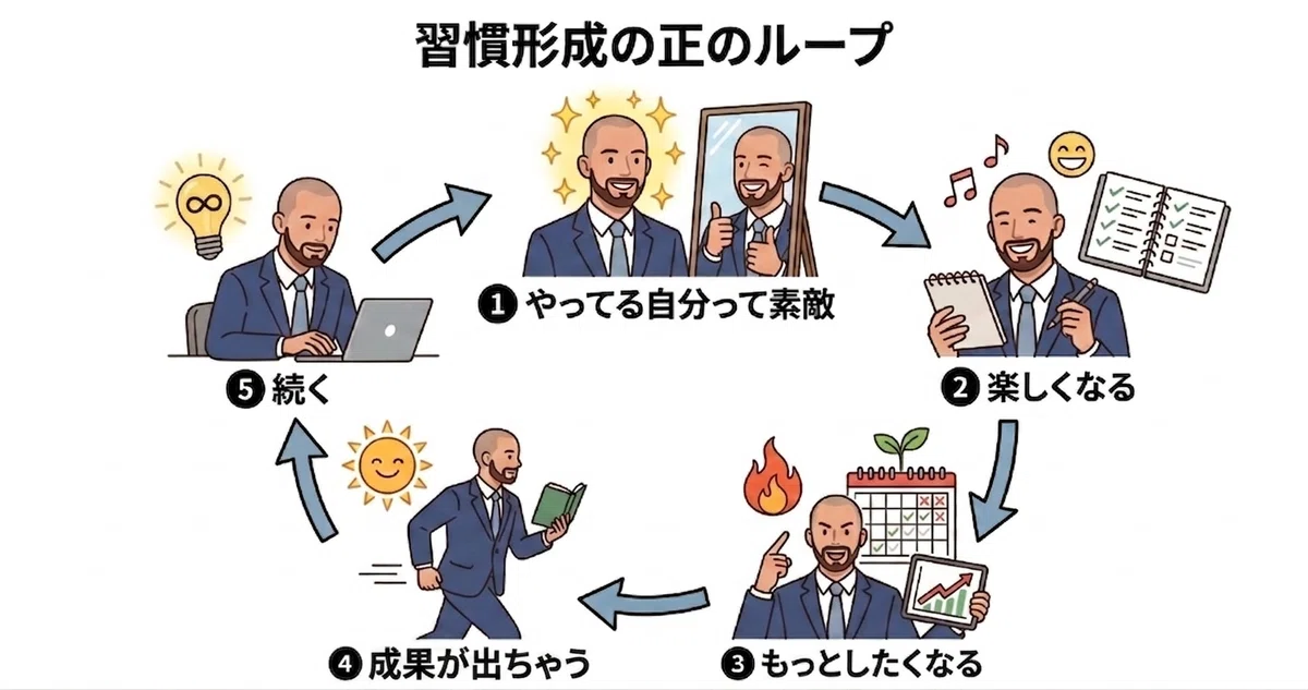 続かないのは意志力でも性格でもない！自分を好きになって継続する方法｜アカガイさん💡続かない人を続いちゃう人に変える！