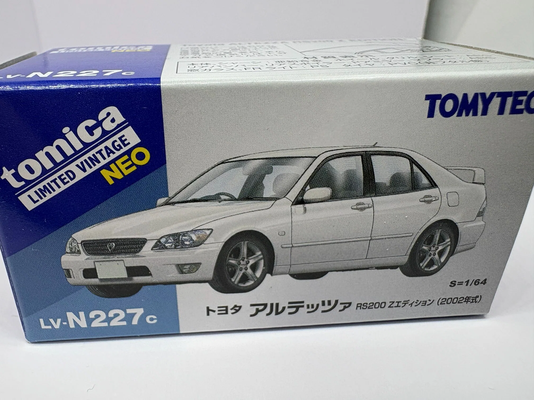 トミカリミテッドヴィンテージ NEO LV-N227c トヨタ アルテッツァ