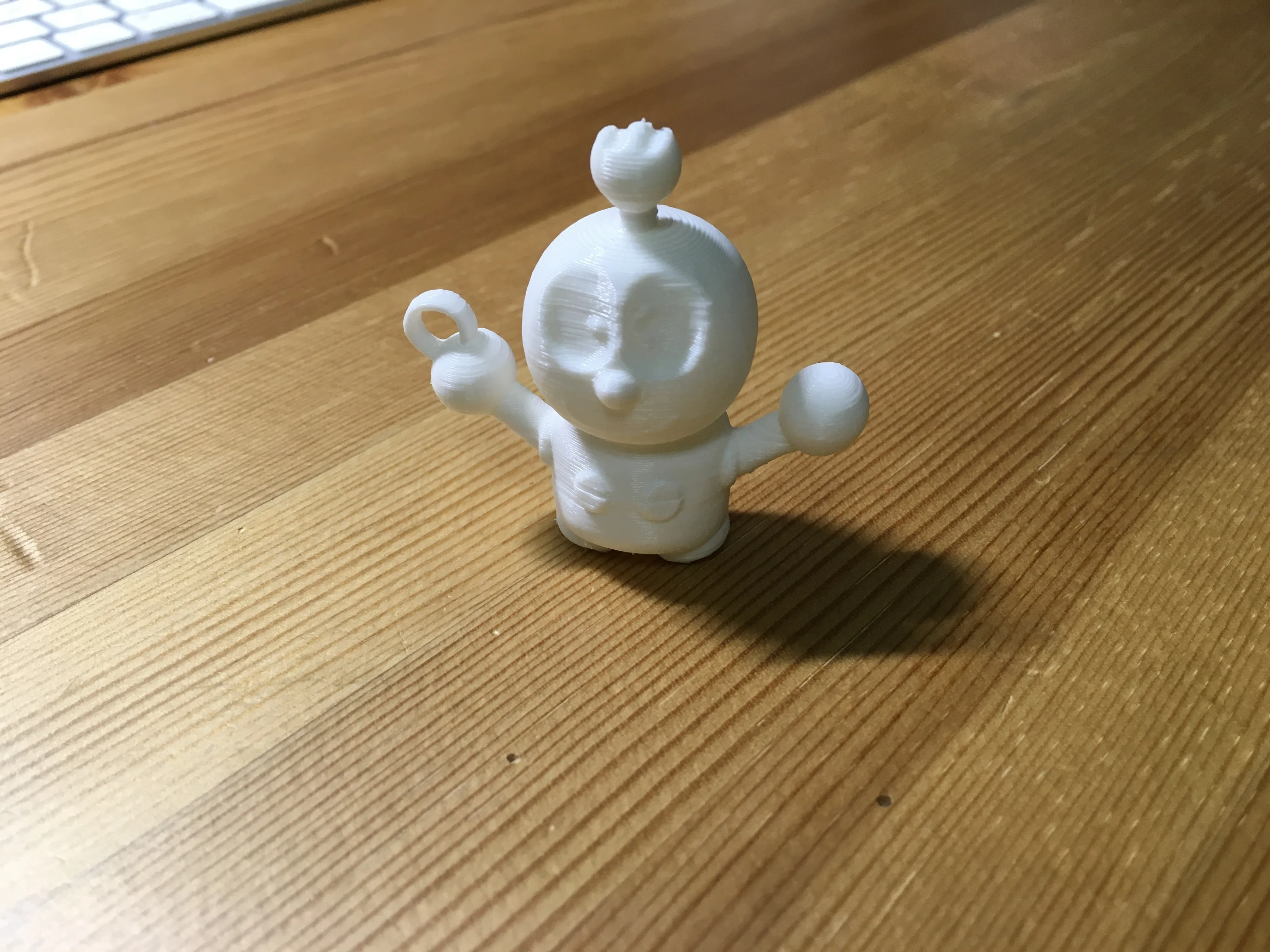 3D プリント] コロ助キーホルダー2｜読書ナリ（dokushonary）