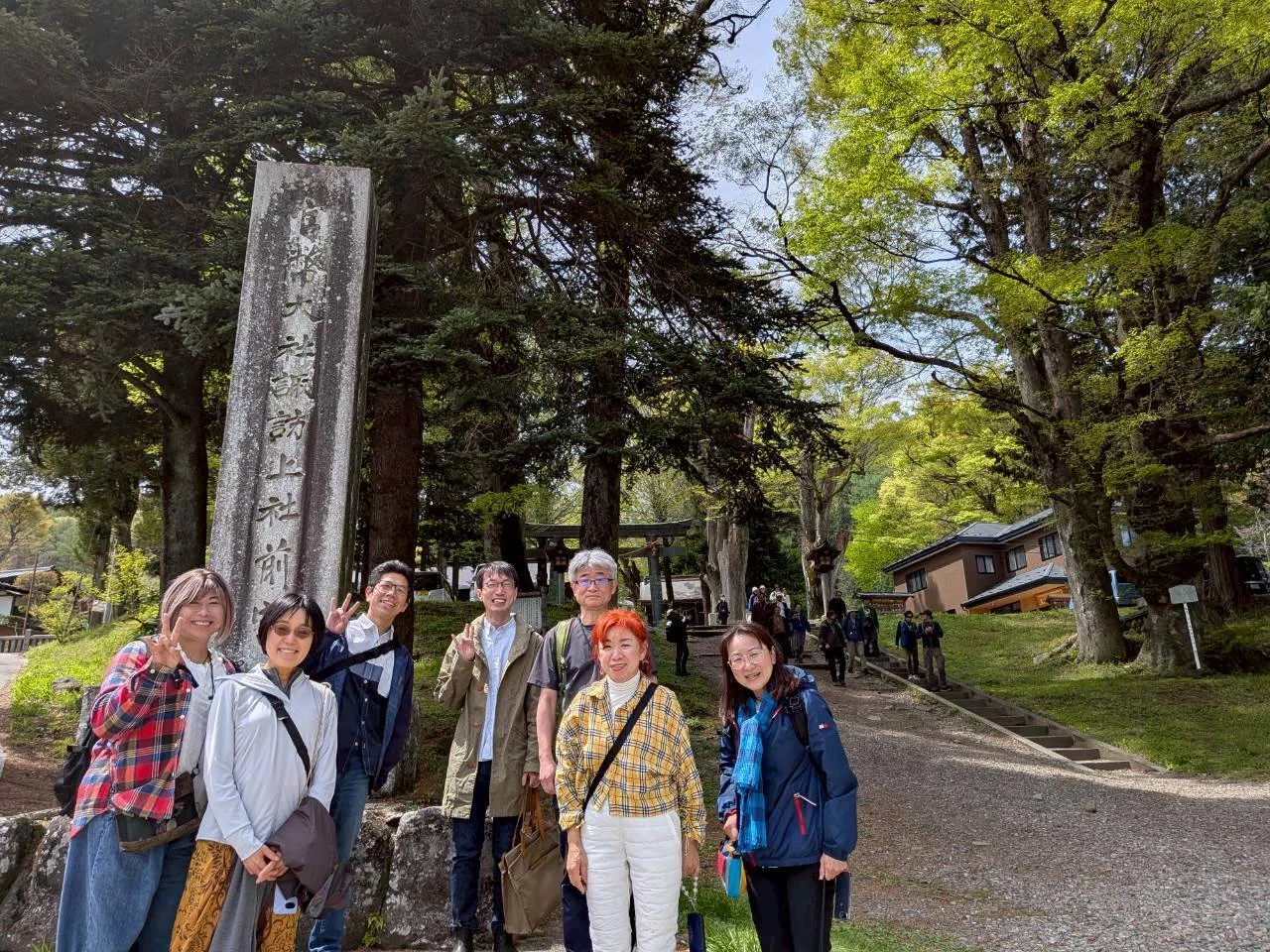 諏訪大社四社巡り、行ってきました⛩〜千葉から来た7人と、神様の場所