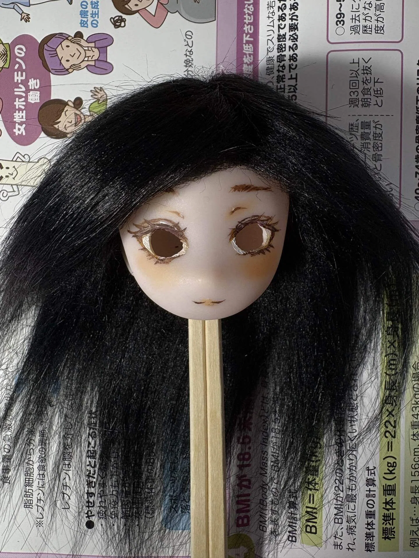 自創作に狂ってセリアドールをカスタムした話｜みやま
