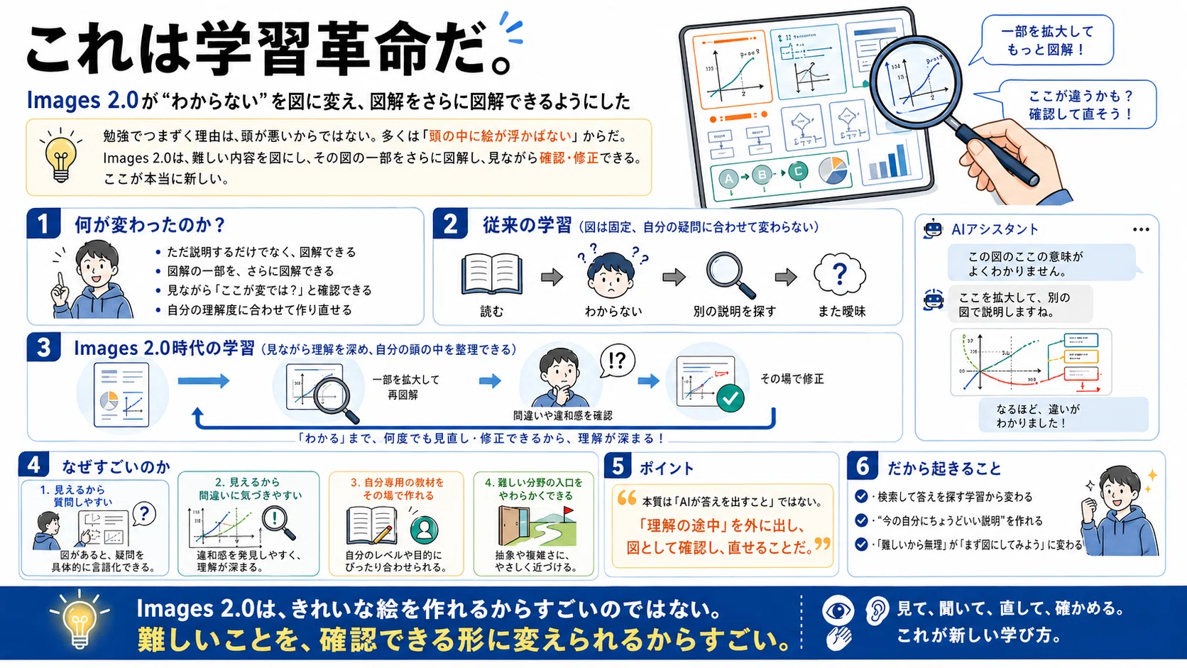 ChatGPT Images 2.0がもたらした学習革命：「わからない」を図に変える