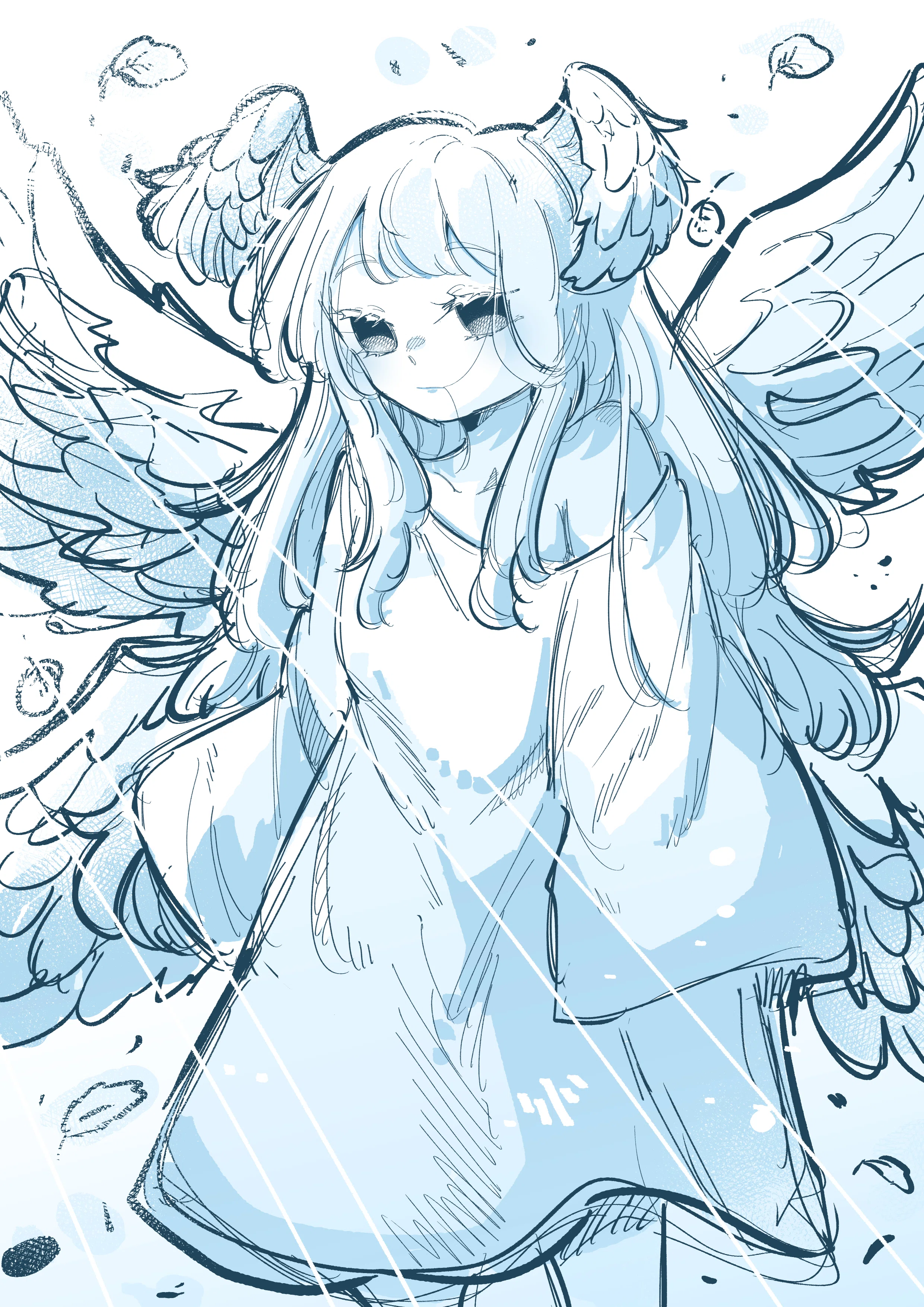 昔の落書きを描き直してみる！！！！｜矢尾いっちょ