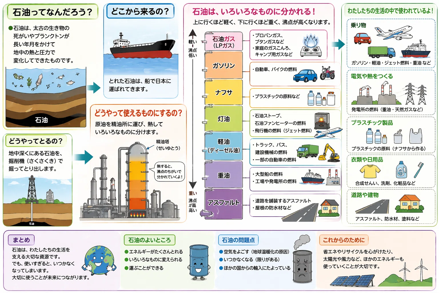 5分で分かる中学社会】西アジア②石油と各国の協力 中1地理｜フクロウ
