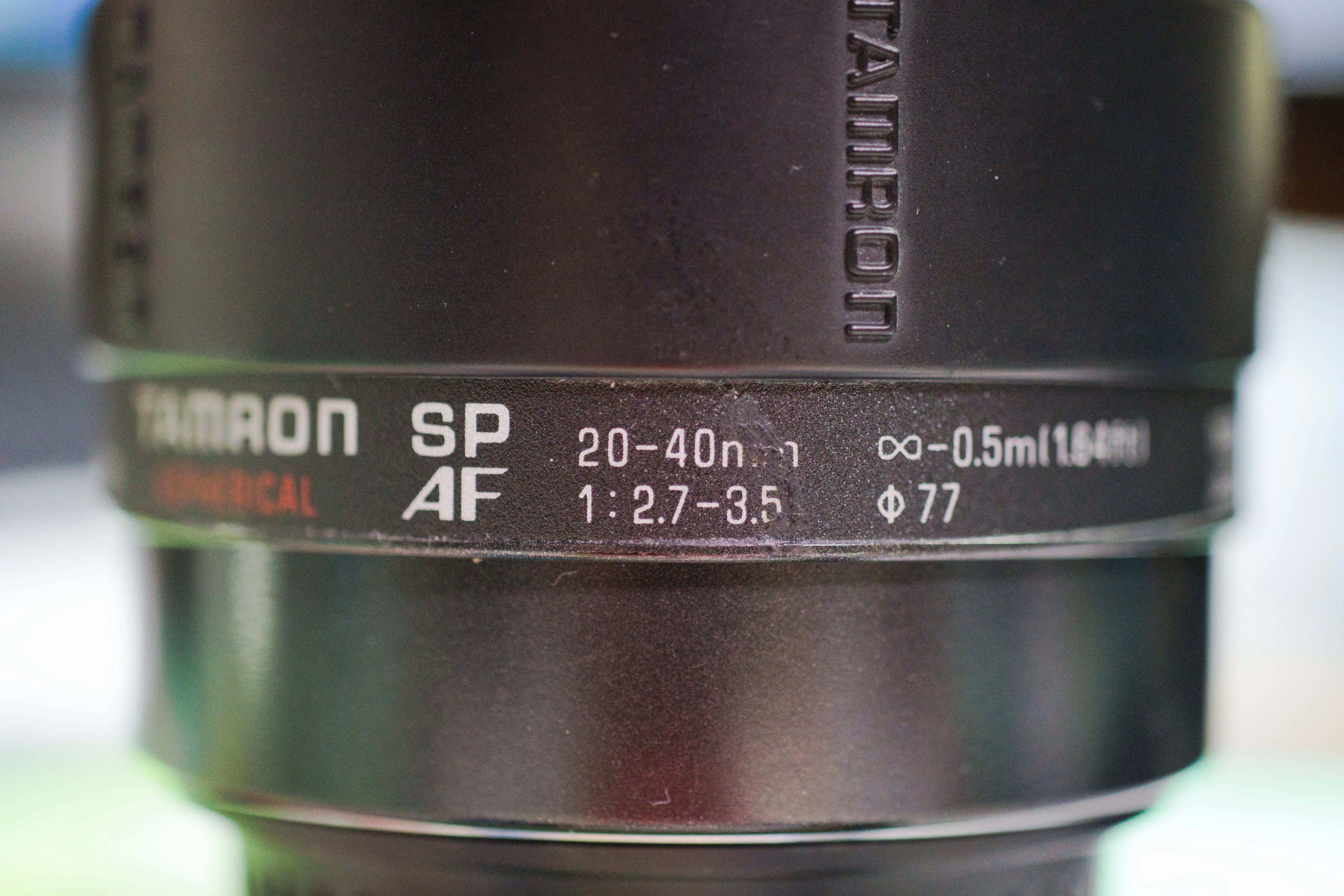 レンズレビュー】TAMRON SP AF 20-40mm F/2.7-3.5 Aspherical IF [166D