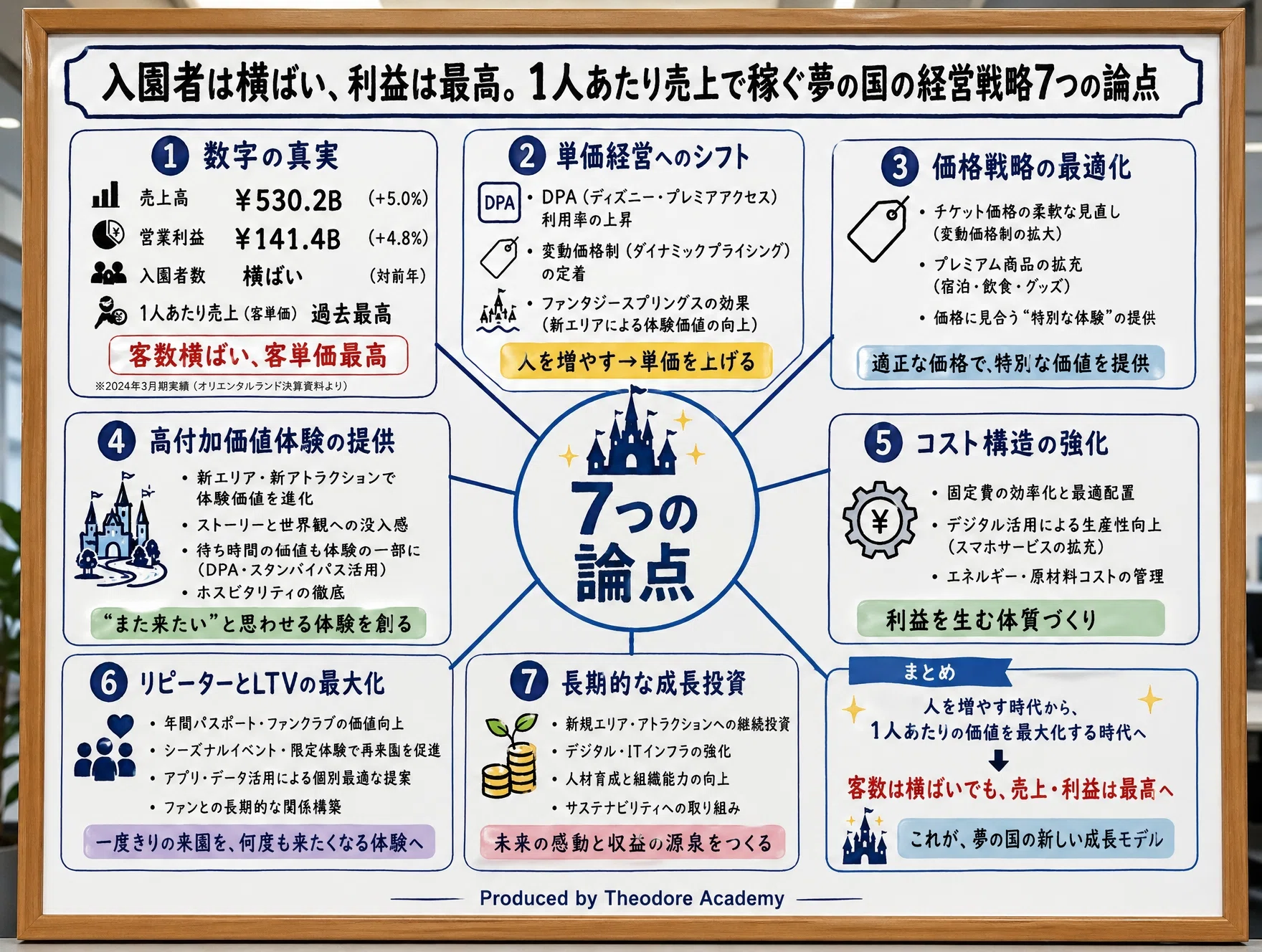 過去最高益5,302億円なのに株価は半値。”オリエンタルランド”が映す