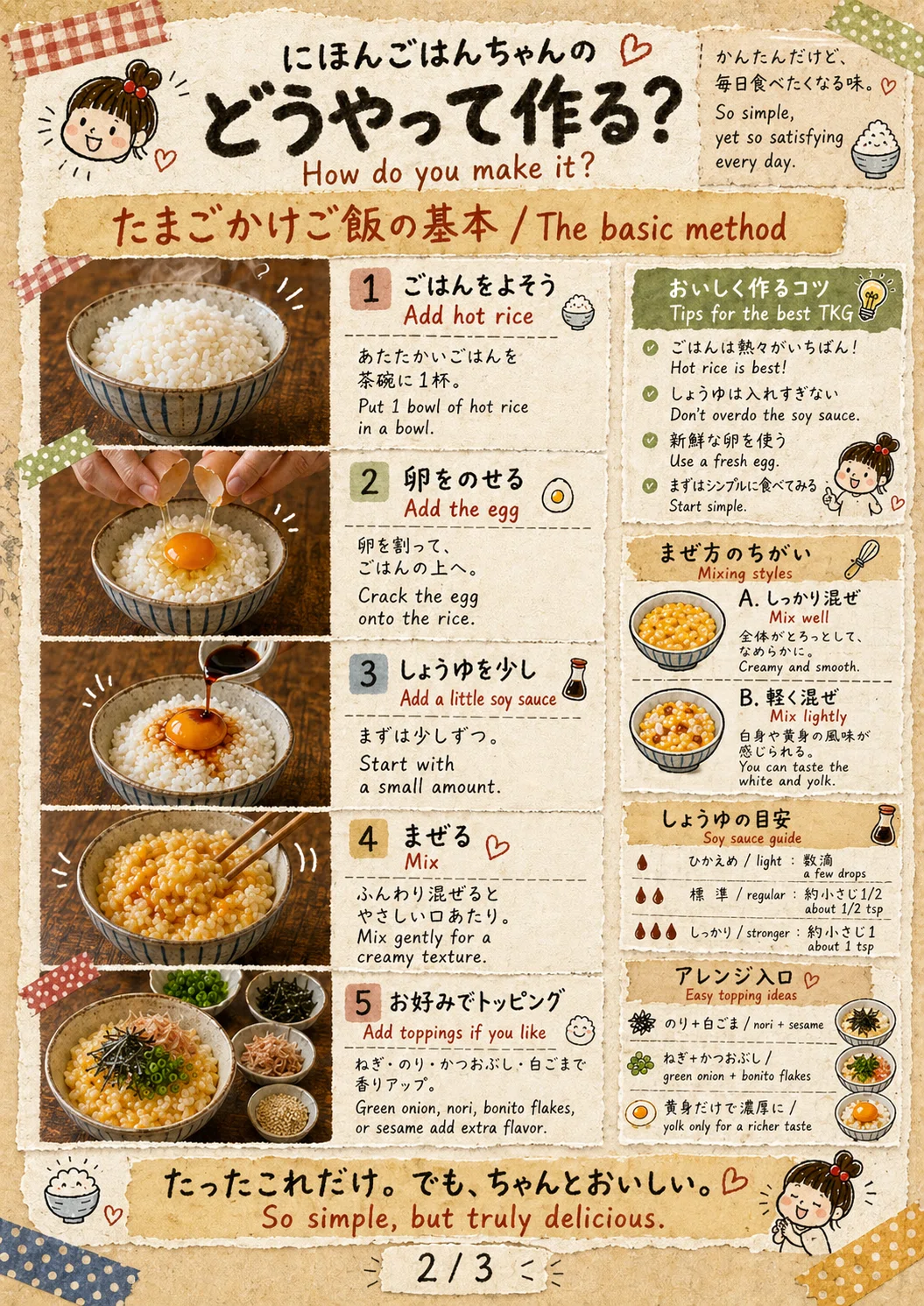 ねえねえ、卵かけごはんって知ってる？TKG — Japan's raw egg on rice