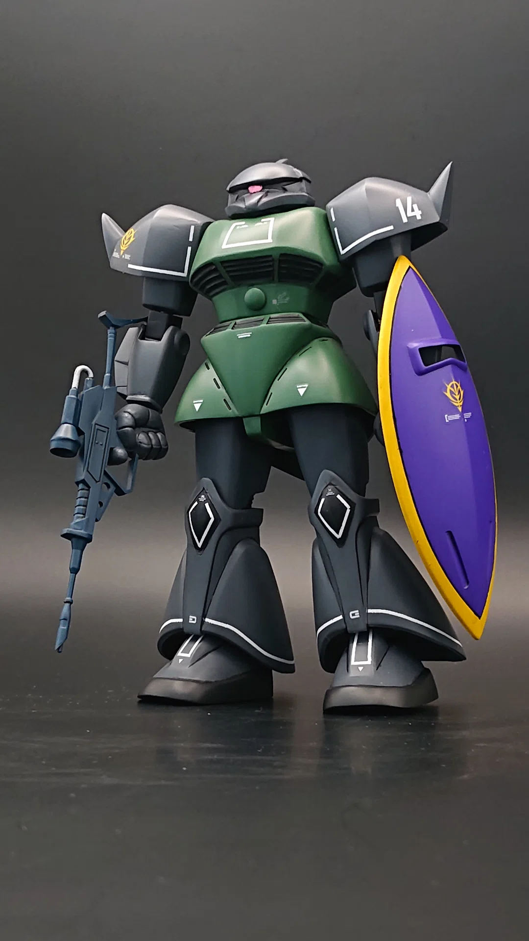 メカニックガンダム　プラモデル3種　ゲルググ　リックドム　ゴッグ　クローバー昭和 ドムの陰に隠れた名機。旧キット量産型ゲルググと、瞬殺の悲哀を背負っ