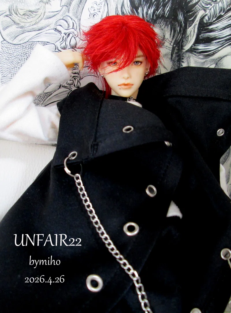 1/6カスタムドールヘッド☆UNFAIR22☆ bymiho☆MANGAエイト☆ PetWORKs