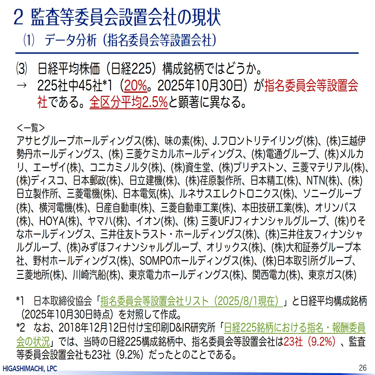 コラム｜【会社法改正】中間試案の検討（1） 指名委員会等設置会社