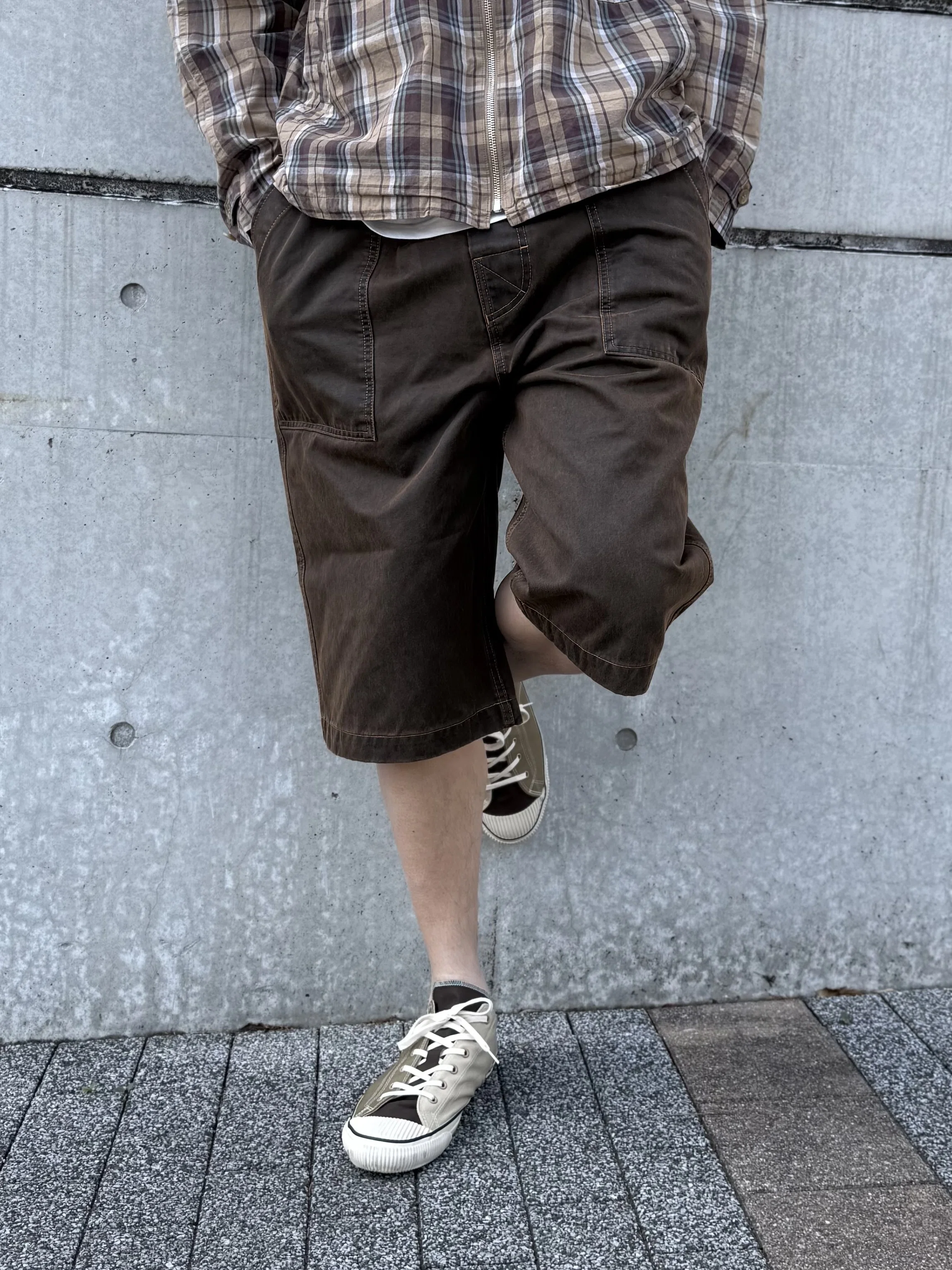 BOTANICAL WAX AGING SHORTS｜dexim_note