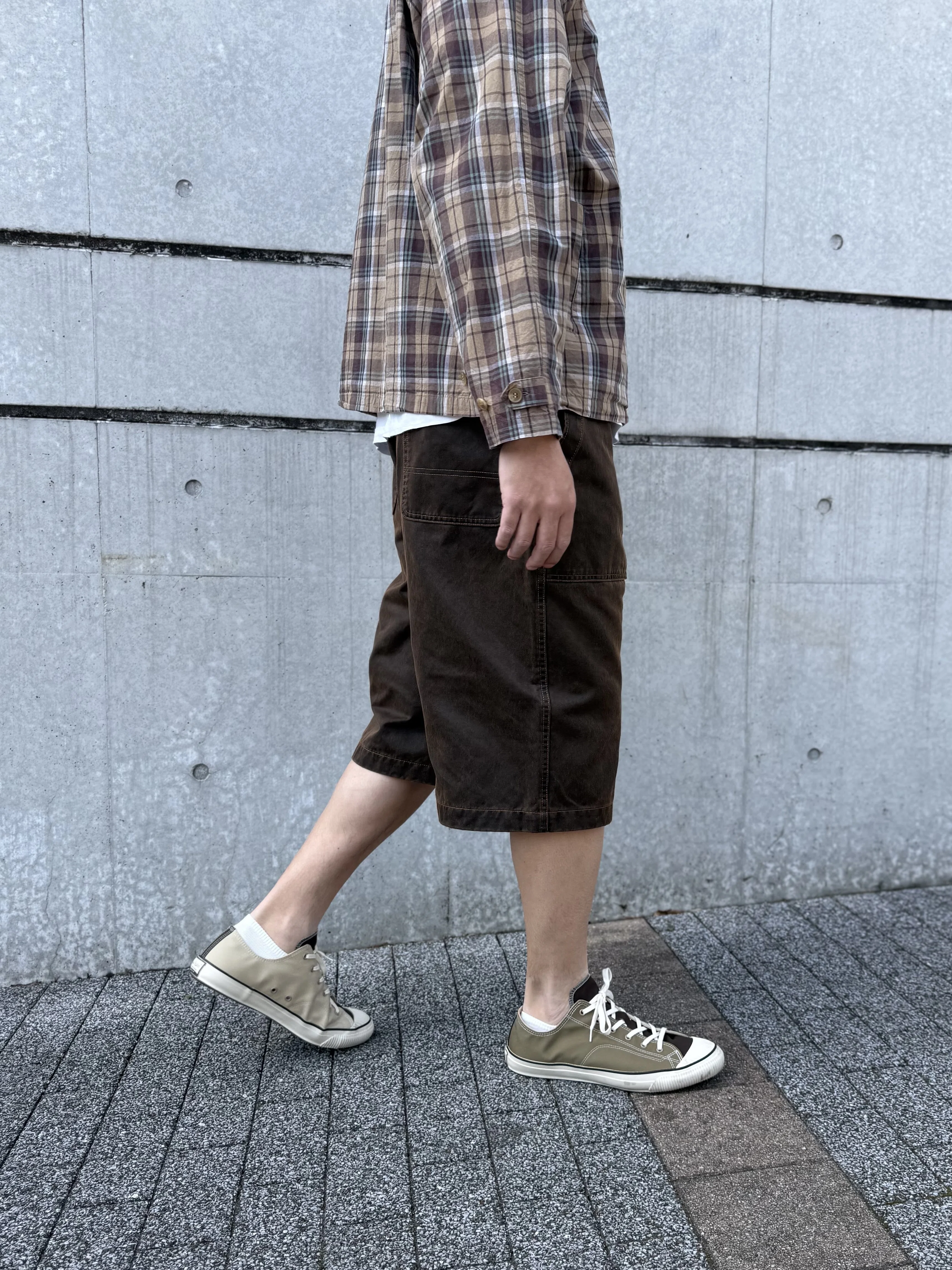 BOTANICAL WAX AGING SHORTS｜dexim_note