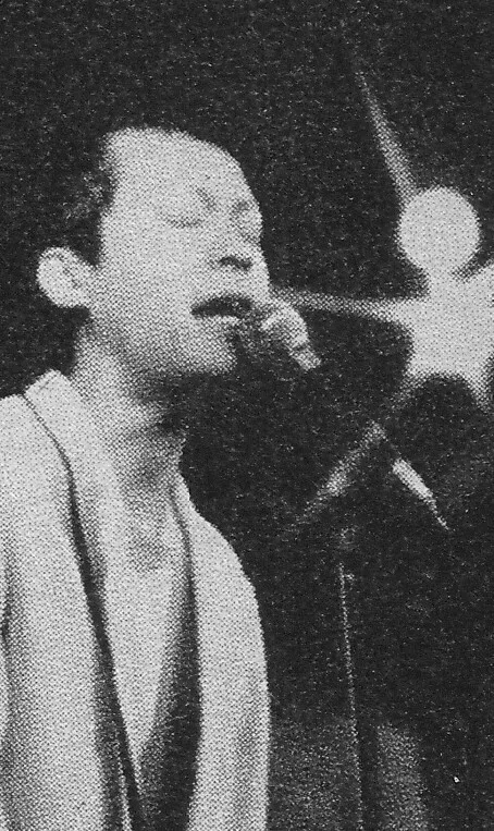 あぶらだこ 1985.9.27新宿ロフト｜サポートドラマー吉田氏、ラスト