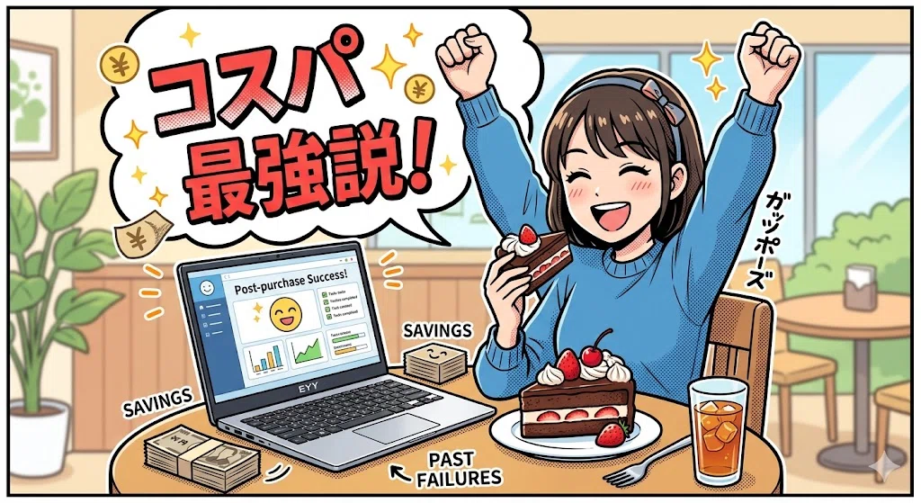 え、これ4万円台？」EYY ノートパソコン UL153-12GB を3ヶ月使い倒して
