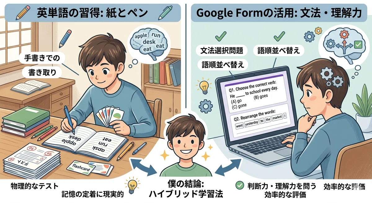 ClaudeでGoogle Formの小テストを10分で作る方法【英文法×GAS活用】|中高英語教師はっしー@CELTA PASS B取得