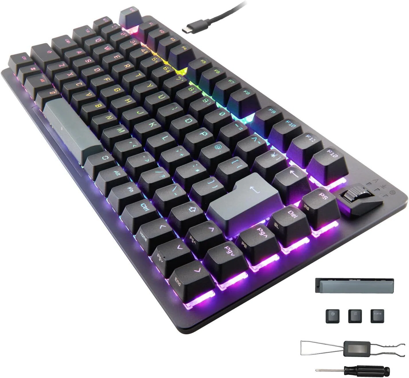 エレコム ラピッドトリガー ゲーミングキーボード V custom VK6DXT エレコムのゲーミングキーボードおすすめ7選 V-custom全シリーズ比較