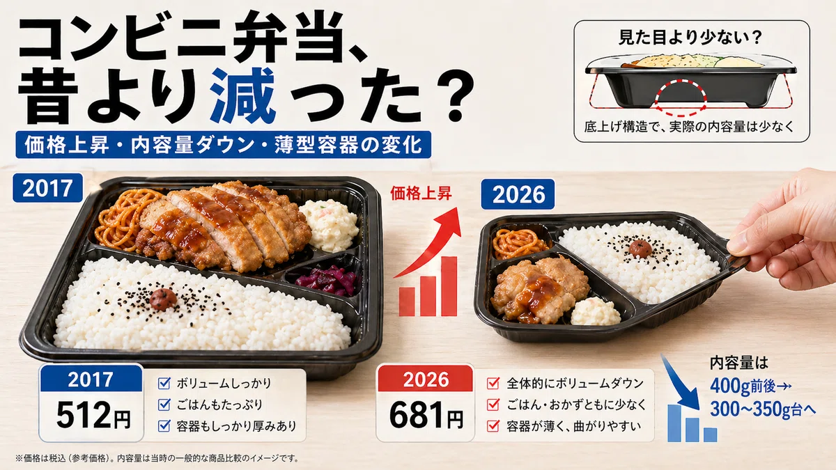 コンビニ弁当 平均価格 2026