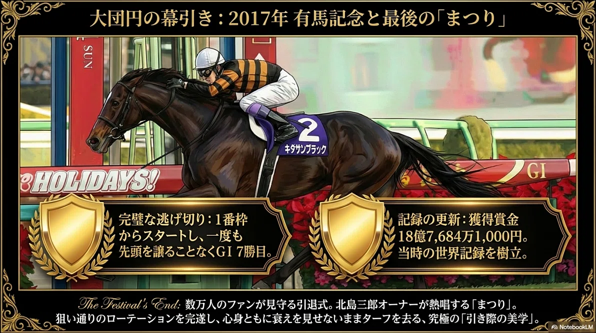 キタサンブラック -漆黒の衝撃、祭りの主役はターフにいた-｜ハサミ