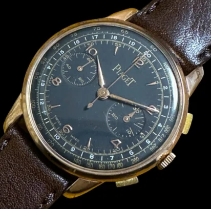 39.アンティーク Piaget（ピアジェ）クロノグラフ― ドレスブランド以前