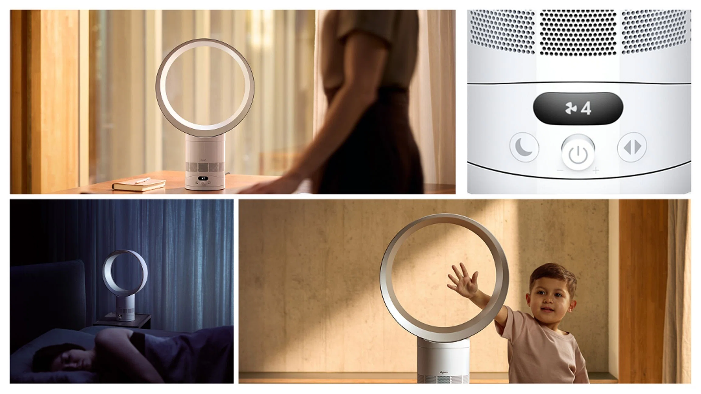 Dyson〉 Dyson Cool CF1 ファン — 羽根のない名作扇風機が、静音と賢さ