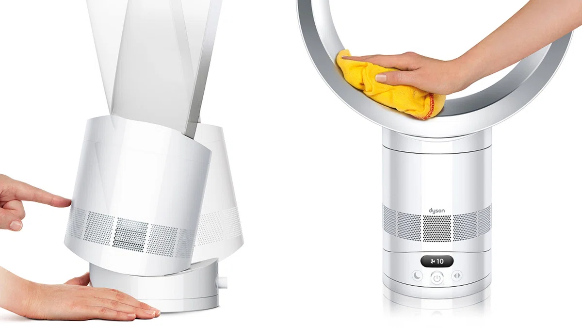 Dyson〉 Dyson Cool CF1 ファン — 羽根のない名作扇風機が、静音と賢さ