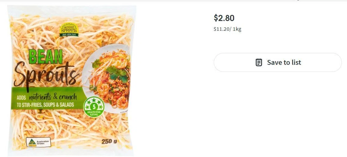 オーストラリアのスーパーで「もやし」情報を共有した話