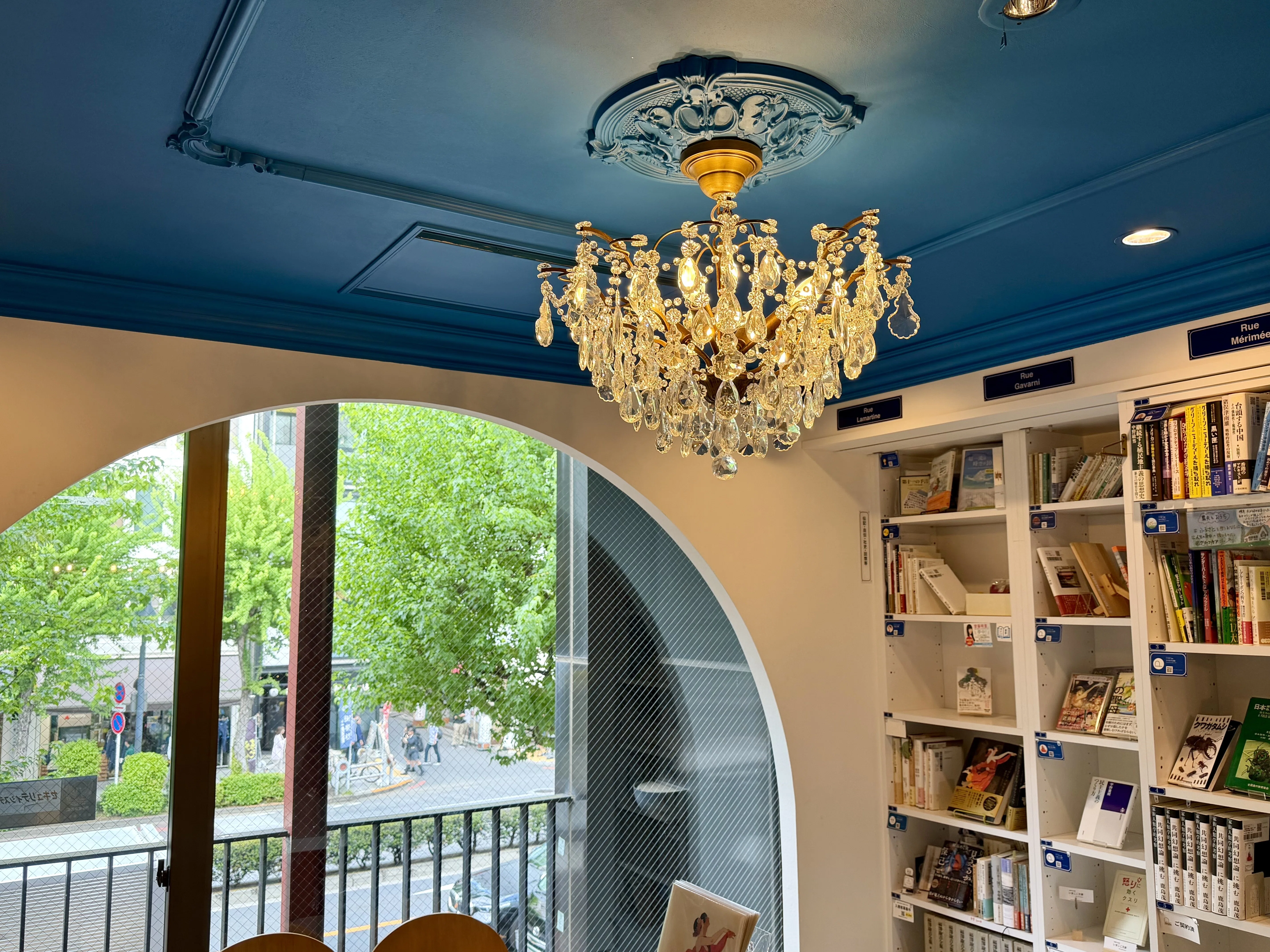 This spring, I opened a travel bookshelf at the collective