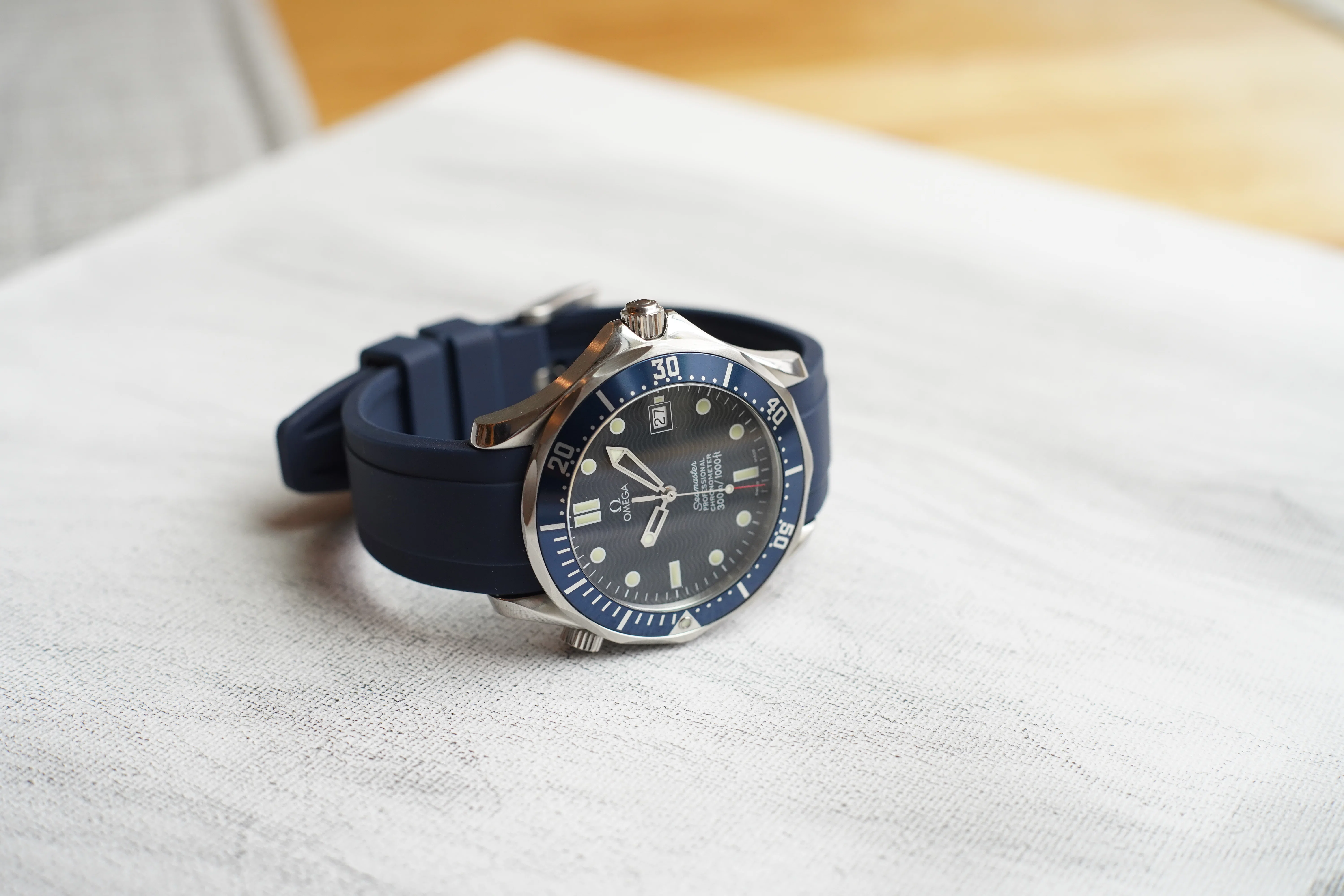 N様用 OMEGA SEAMASTER 300 2531.80のメモ、あと廉価ラバーバンドの感想