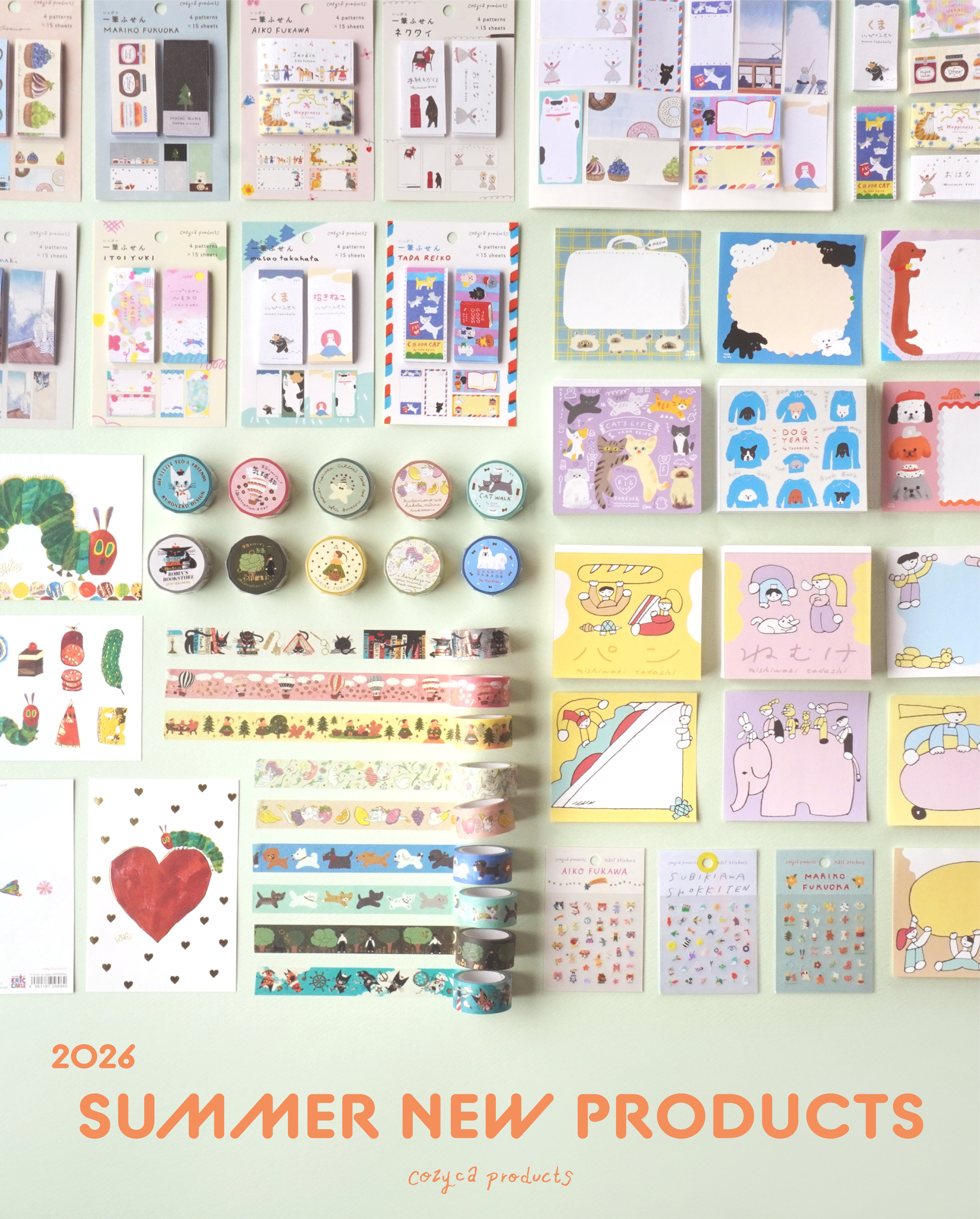 cozyca products 2026 夏の新作🎐｜表現社 cozyca products