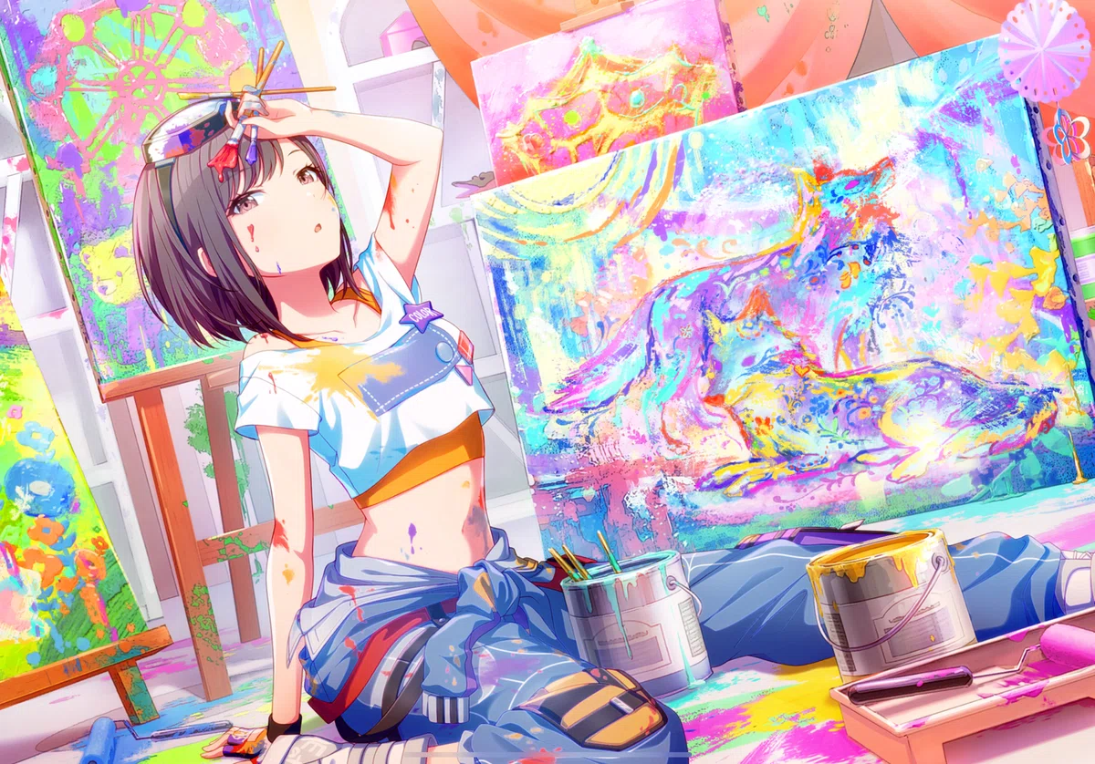 絵画⭐︎題名はだれも知らない 　抽象+ゴシックのこころみ イベント「Color of Pure Sense」と「その絵の名前は」についての感想