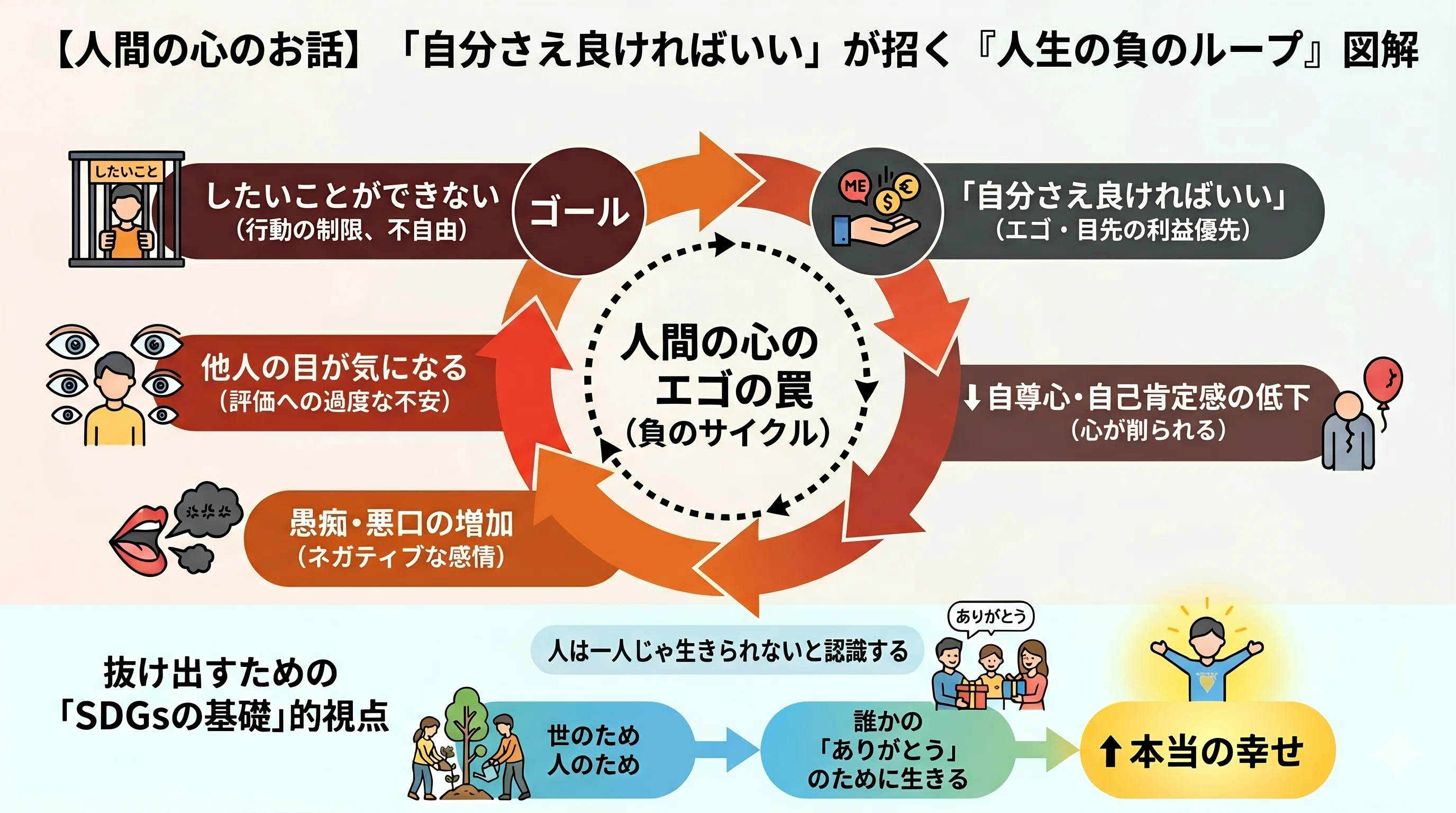 我先に！」が結局自分を苦しめる！？｜SDGs芸人ｱﾝｶﾝﾐﾝｶﾝ富所哲平