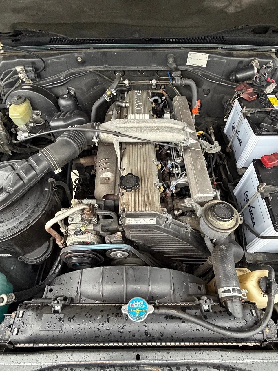 石川県でランクル70（1HZ型）のエンジンリフレッシュ！水素ガス